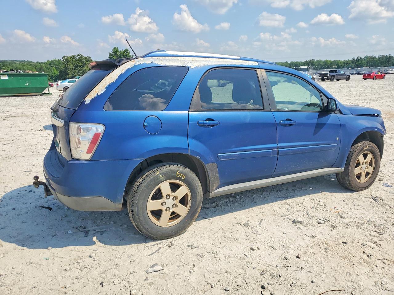 2008 Chevrolet Equinox Lt Blue vin: 2CNDL33F886306324