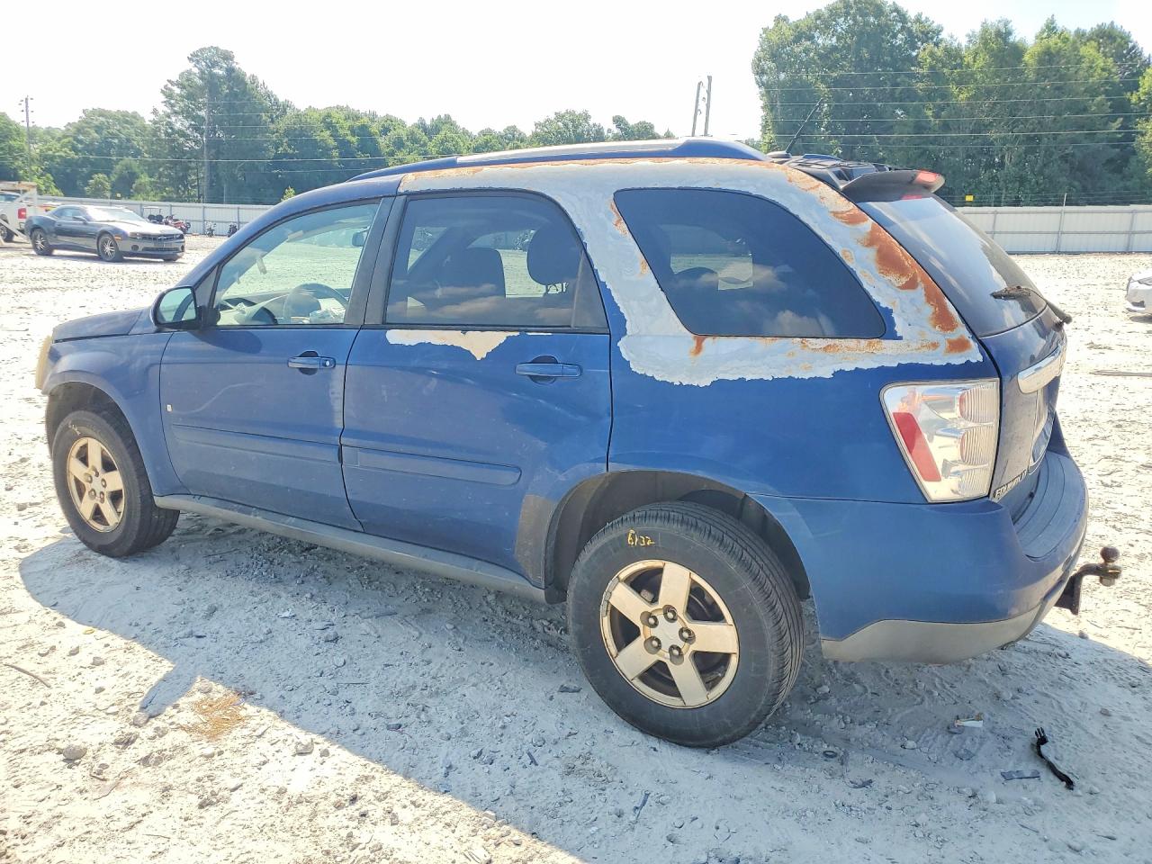 2008 Chevrolet Equinox Lt Blue vin: 2CNDL33F886306324