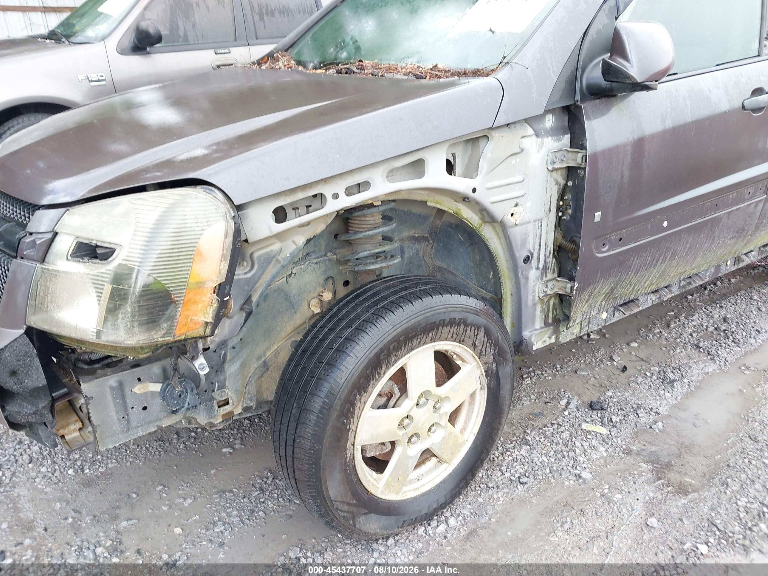 2008 Chevrolet Equinox Lt Gray vin: 2CNDL33F986076938
