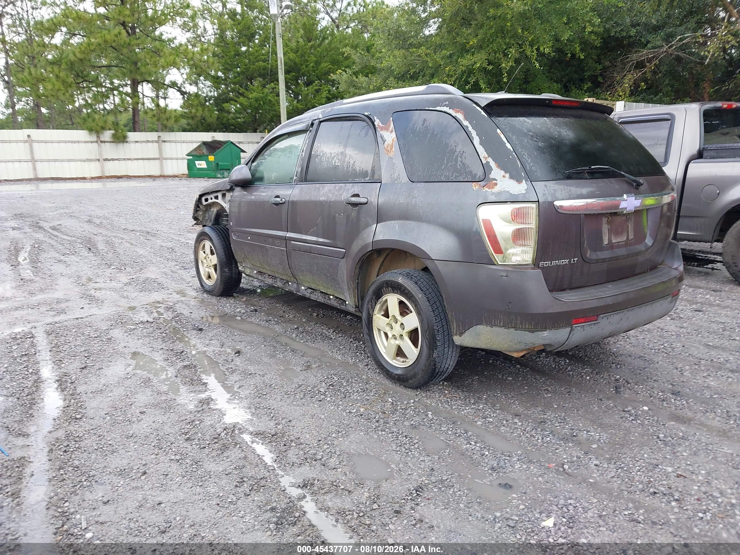2008 Chevrolet Equinox Lt Gray vin: 2CNDL33F986076938