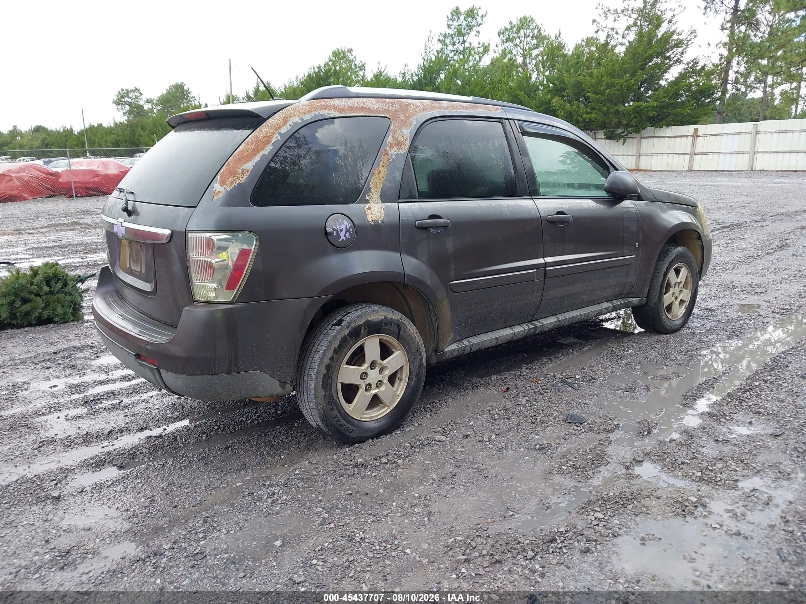 2008 Chevrolet Equinox Lt Gray vin: 2CNDL33F986076938