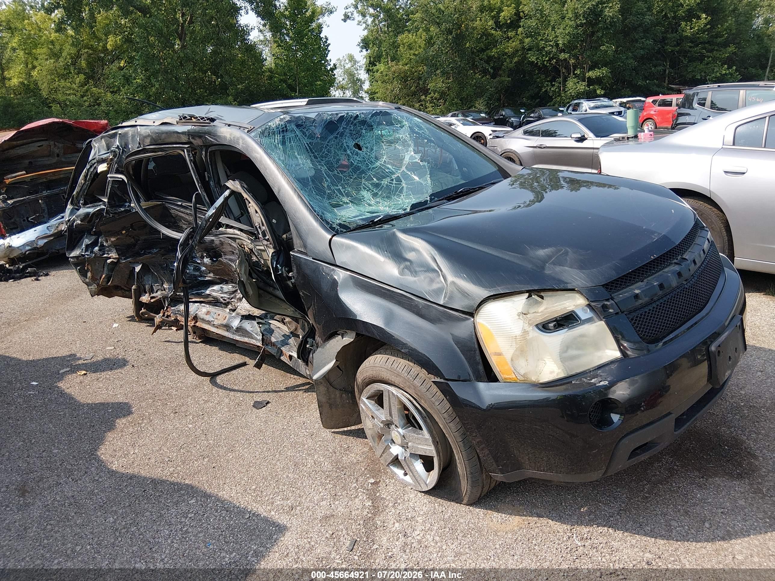 2008 Chevrolet Equinox Lt Blue vin: 2CNDL33FX86345433