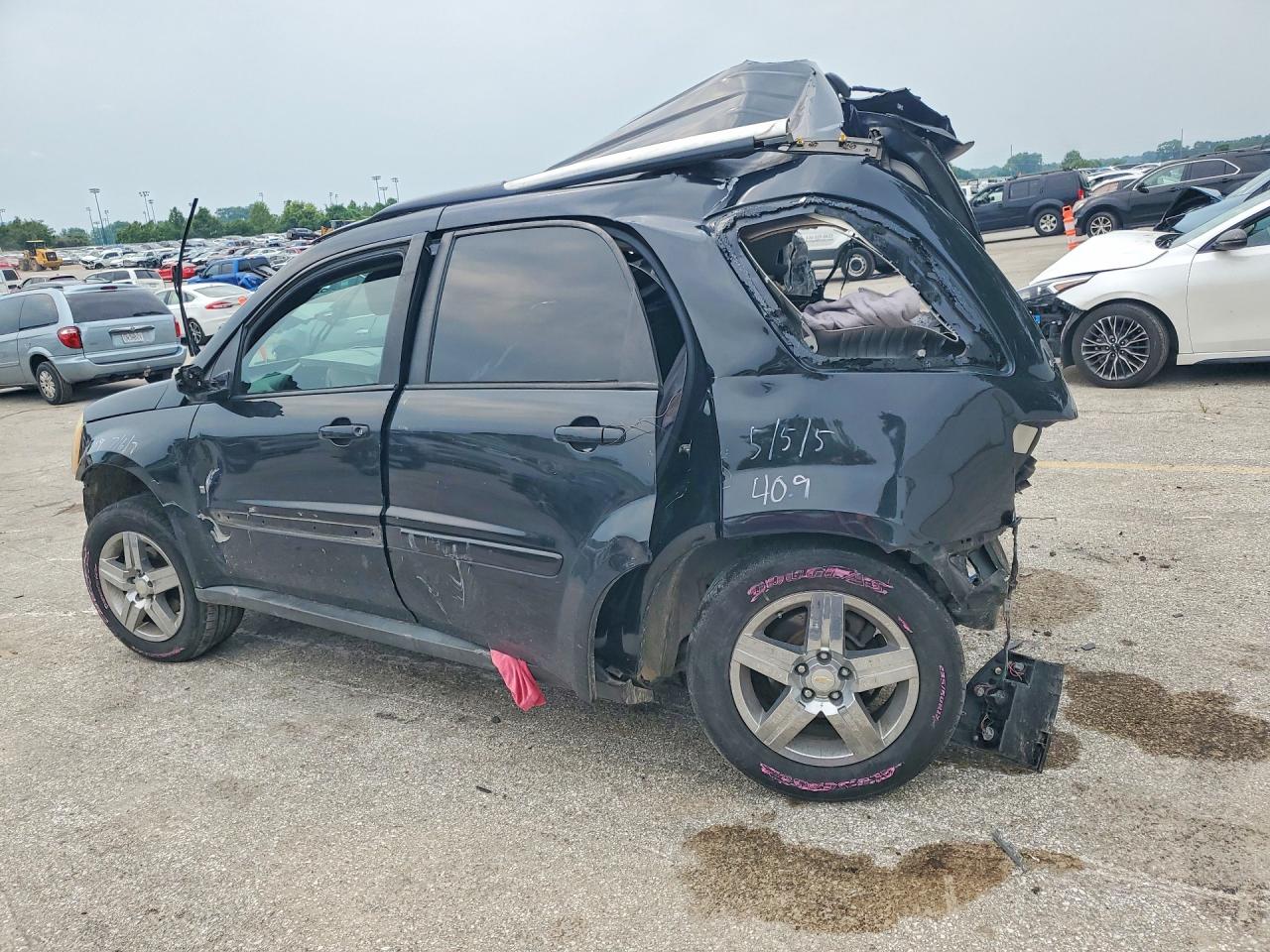 2009 Chevrolet Equinox Lt Черный vin: 2CNDL33FX96208753