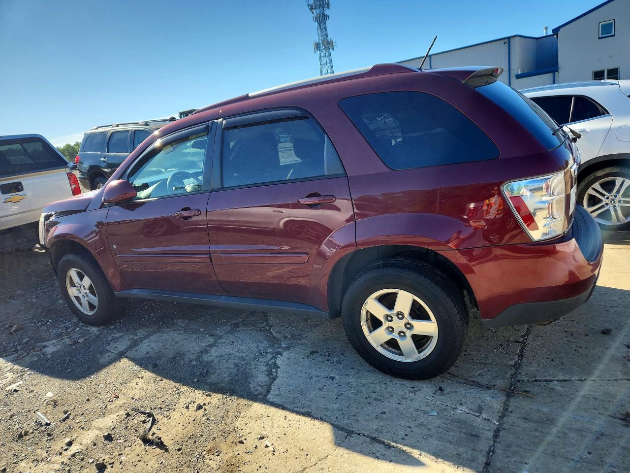 2009 Chevrolet Equinox Lt Burgundy vin: 2CNDL33FX96220160