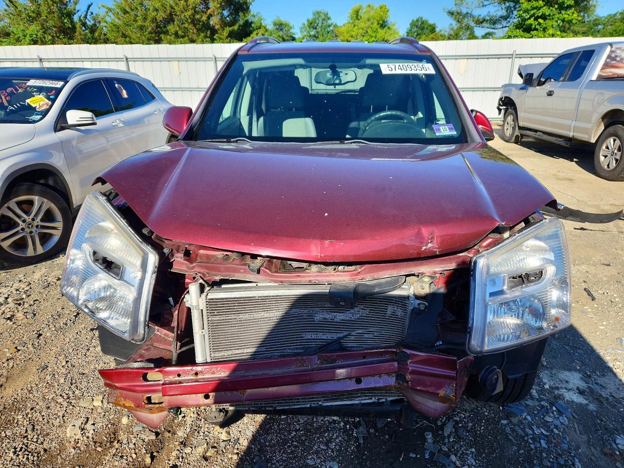 2009 Chevrolet Equinox Lt Burgundy vin: 2CNDL33FX96220160