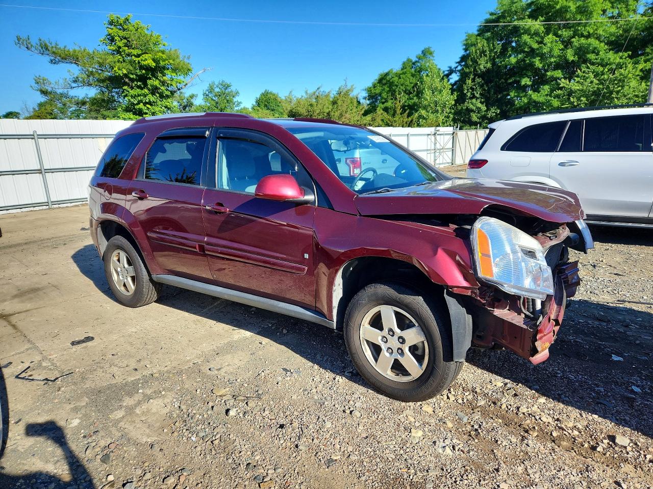 2009 Chevrolet Equinox Lt Burgundy vin: 2CNDL33FX96220160