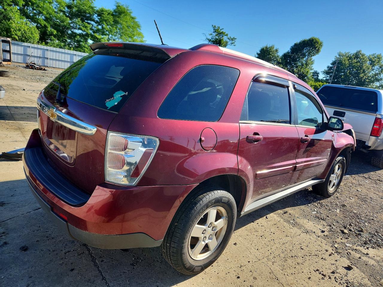 2009 Chevrolet Equinox Lt Burgundy vin: 2CNDL33FX96220160