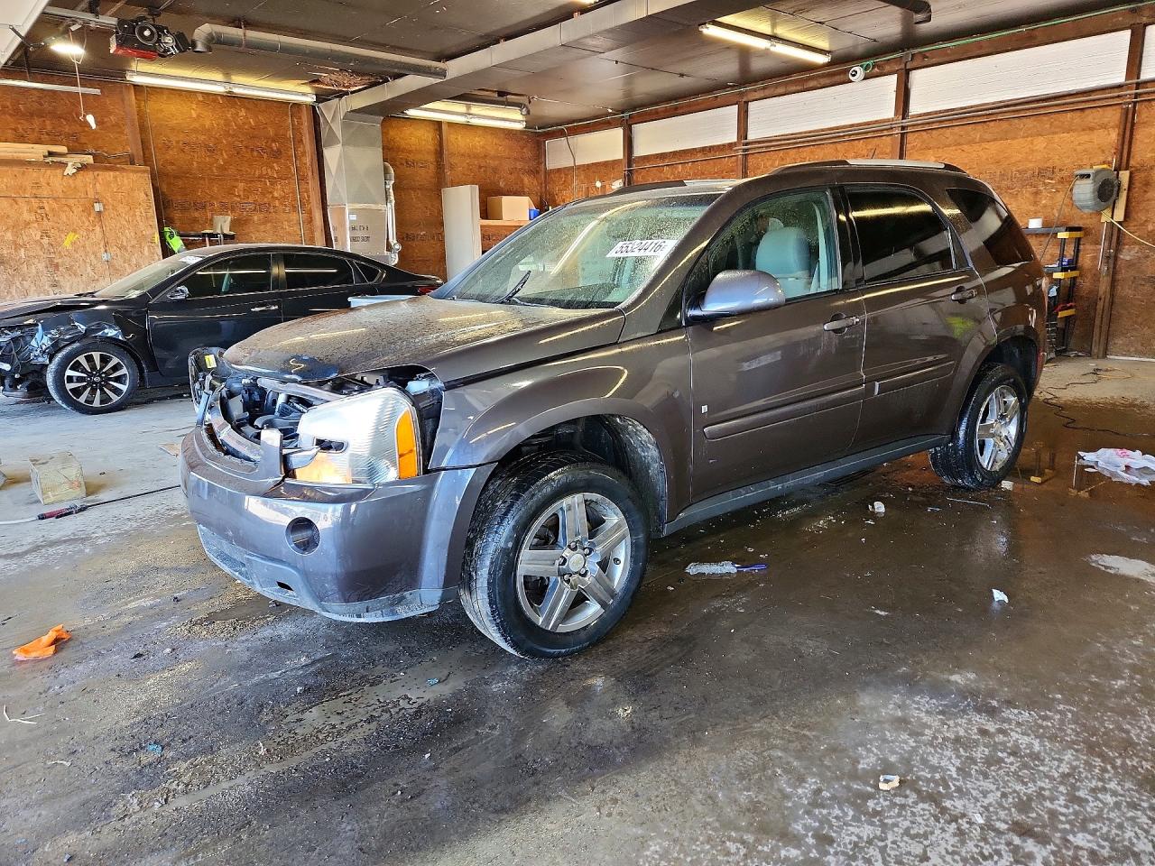 2008 Chevrolet Equinox Lt Gray vin: 2CNDL43F086309997