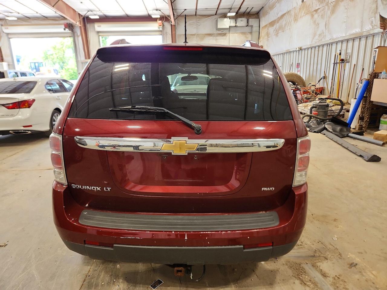 2008 Chevrolet Equinox Lt Maroon vin: 2CNDL43F086317839