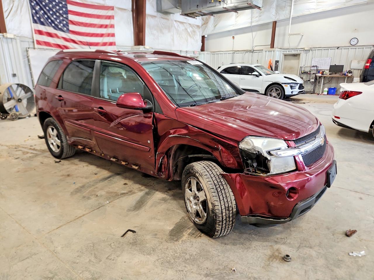 2008 Chevrolet Equinox Lt Maroon vin: 2CNDL43F086317839