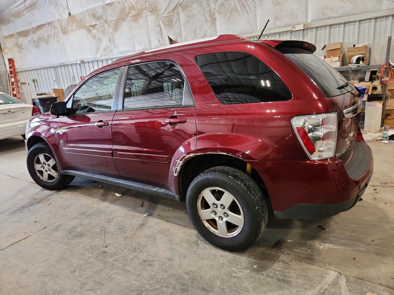 2008 Chevrolet Equinox Lt Maroon vin: 2CNDL43F086317839