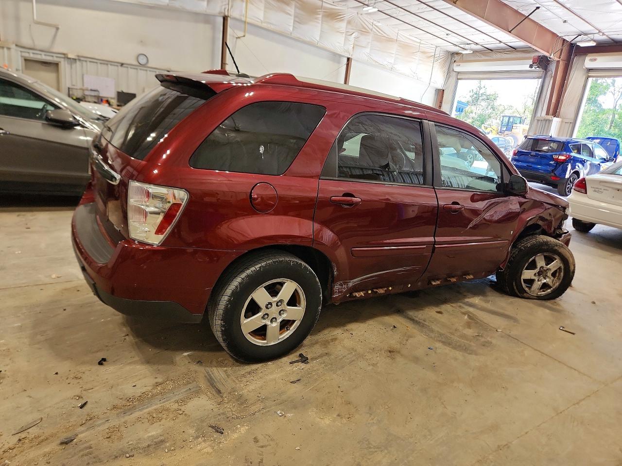 2008 Chevrolet Equinox Lt Maroon vin: 2CNDL43F086317839