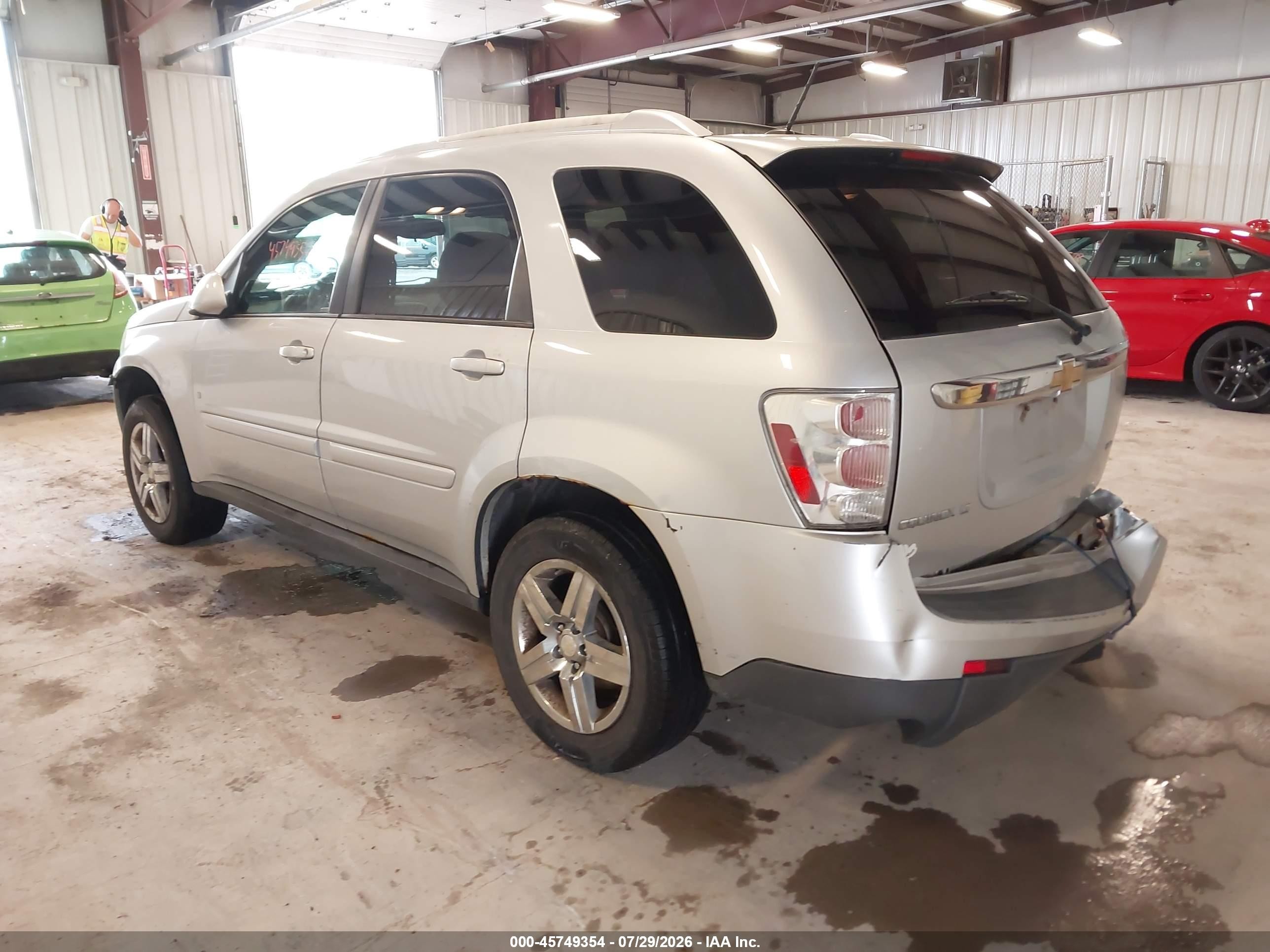 2009 Chevrolet Equinox Lt Серебряный vin: 2CNDL43F096247311