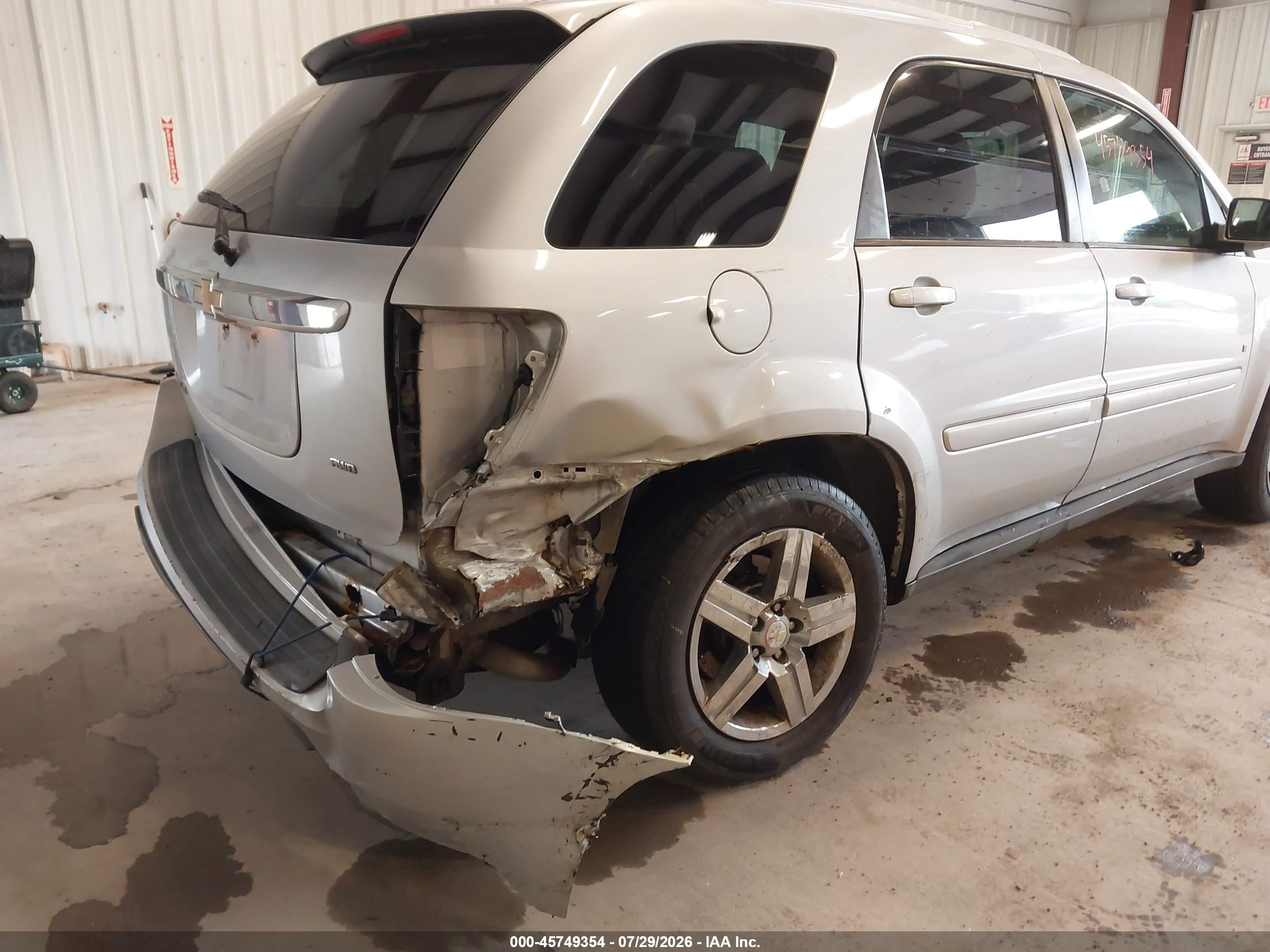 2009 Chevrolet Equinox Lt Серебряный vin: 2CNDL43F096247311