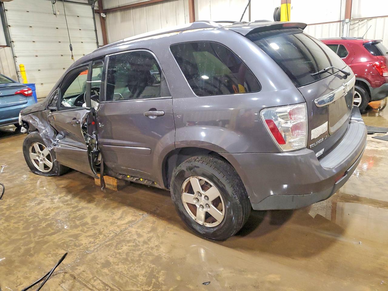 2008 Chevrolet Equinox Lt Gray vin: 2CNDL43F386345084