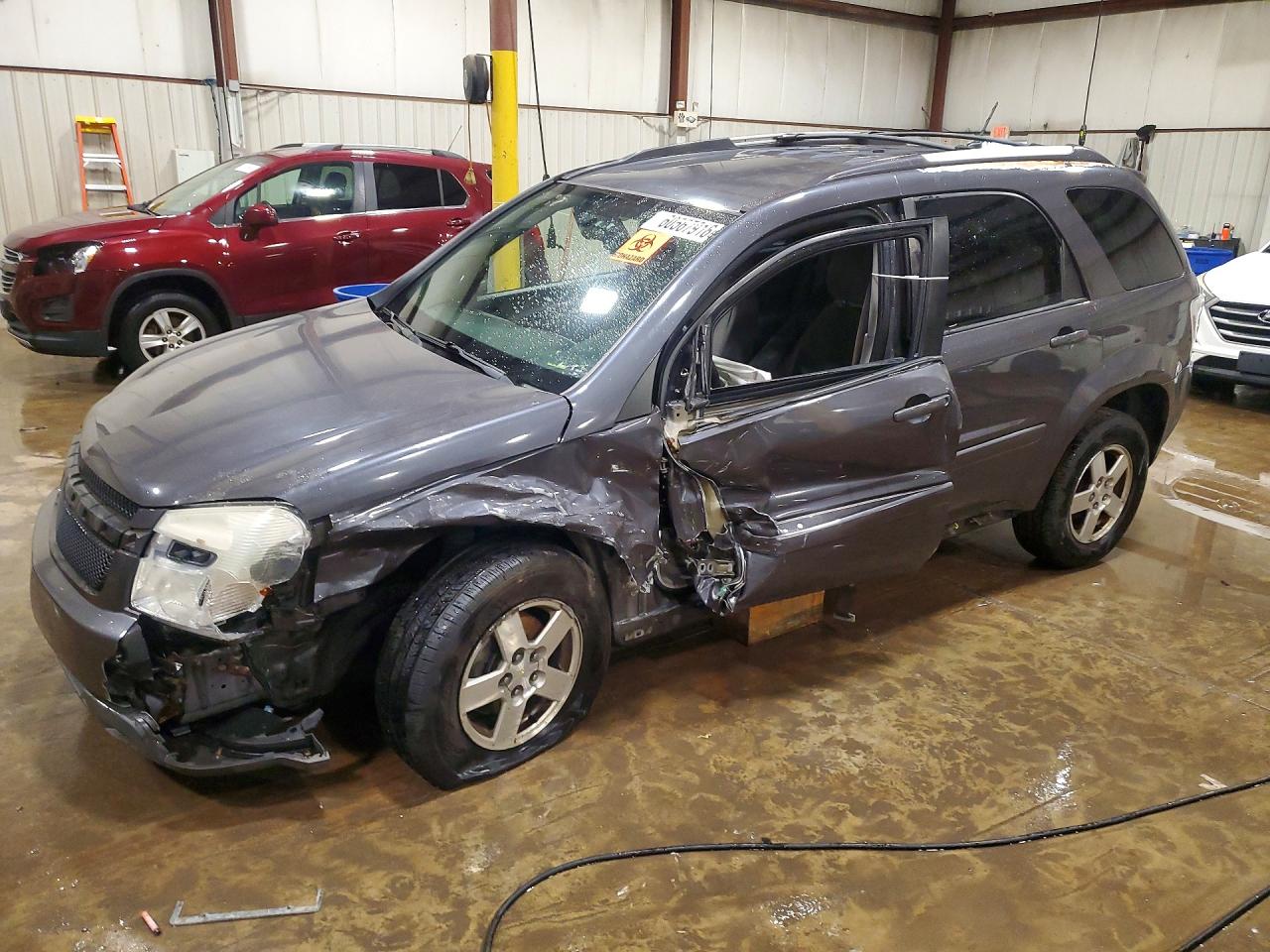 2008 Chevrolet Equinox Lt Gray vin: 2CNDL43F386345084