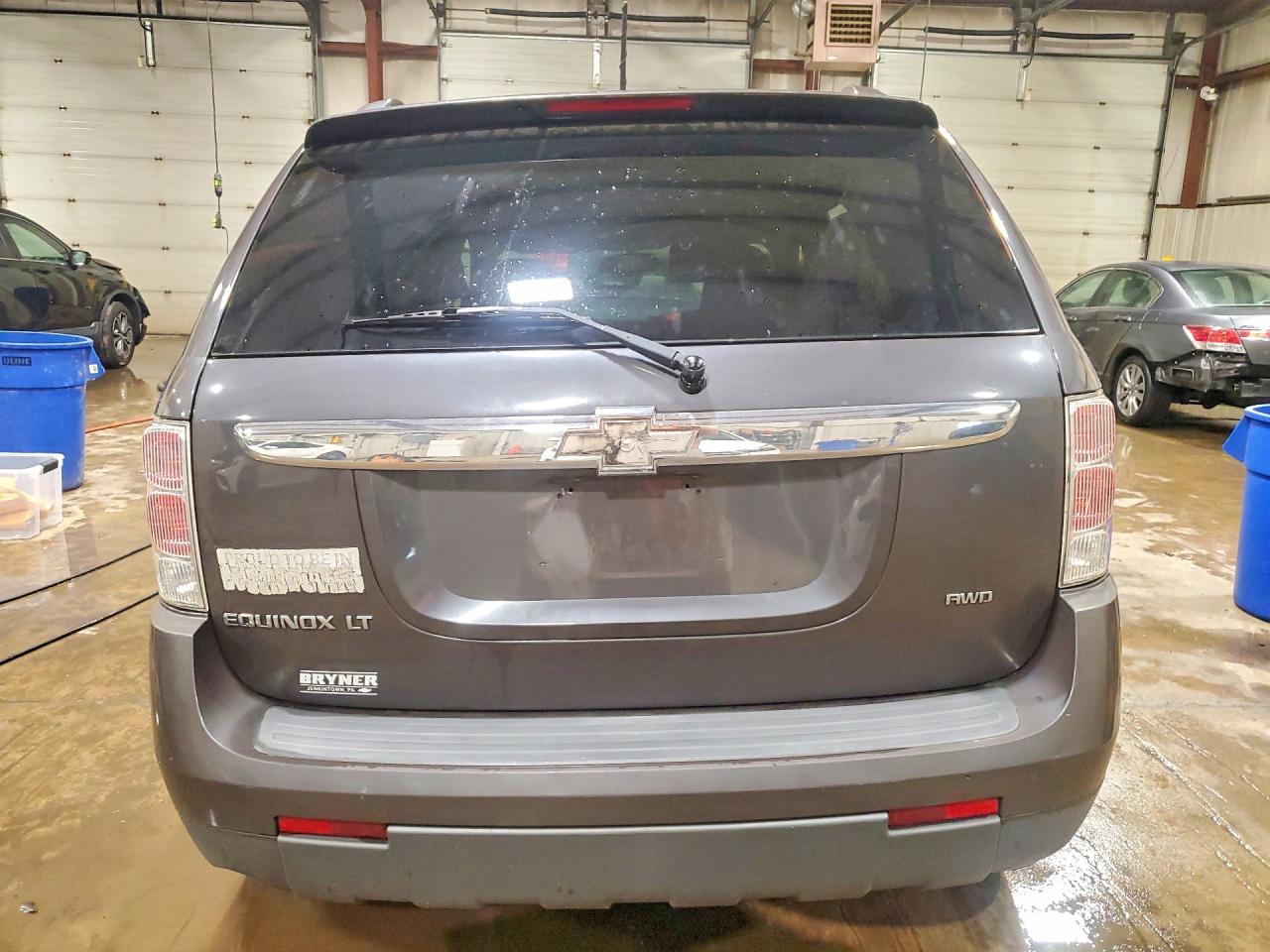 2008 Chevrolet Equinox Lt Gray vin: 2CNDL43F386345084