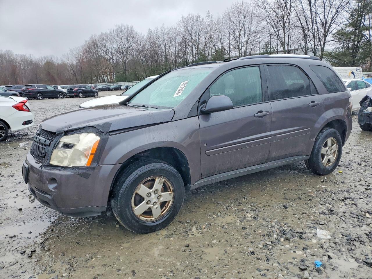 2008 Chevrolet Equinox Lt Gray vin: 2CNDL43F486060183