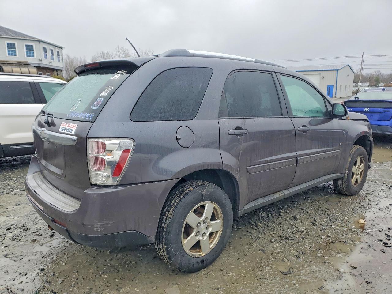 2008 Chevrolet Equinox Lt Gray vin: 2CNDL43F486060183