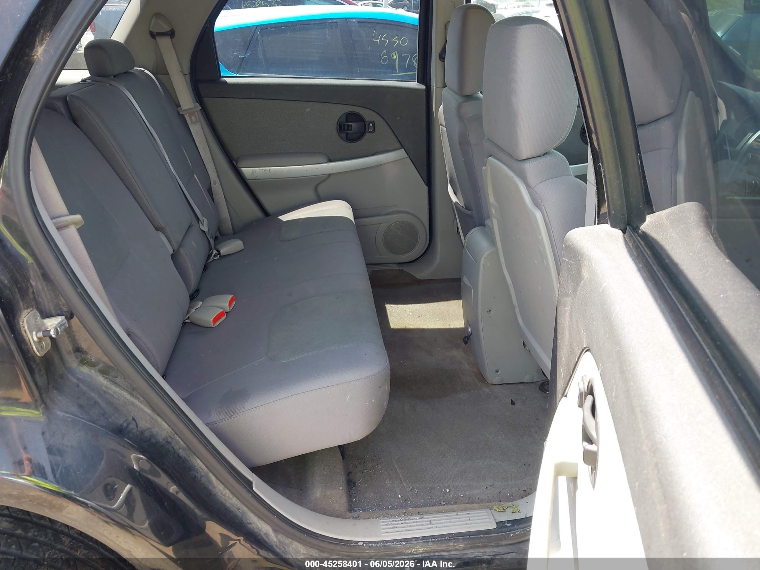 2008 Chevrolet Equinox Lt Черный vin: 2CNDL43F586025720
