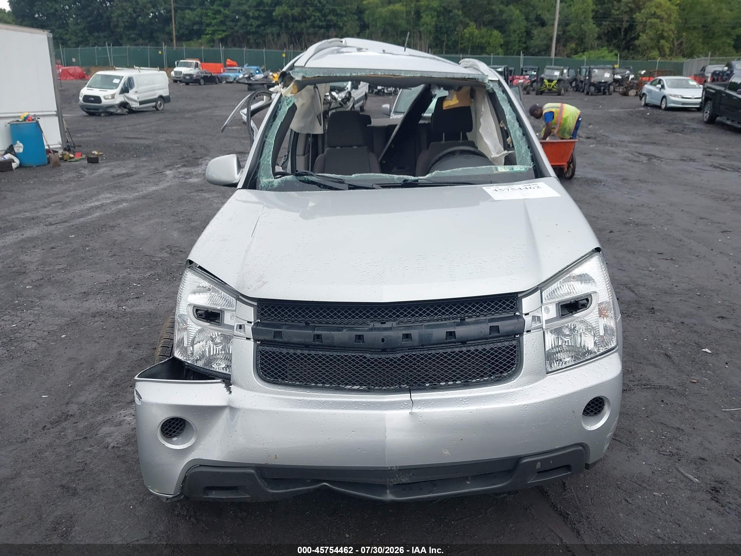 2009 Chevrolet Equinox Lt Silver vin: 2CNDL43F596227104