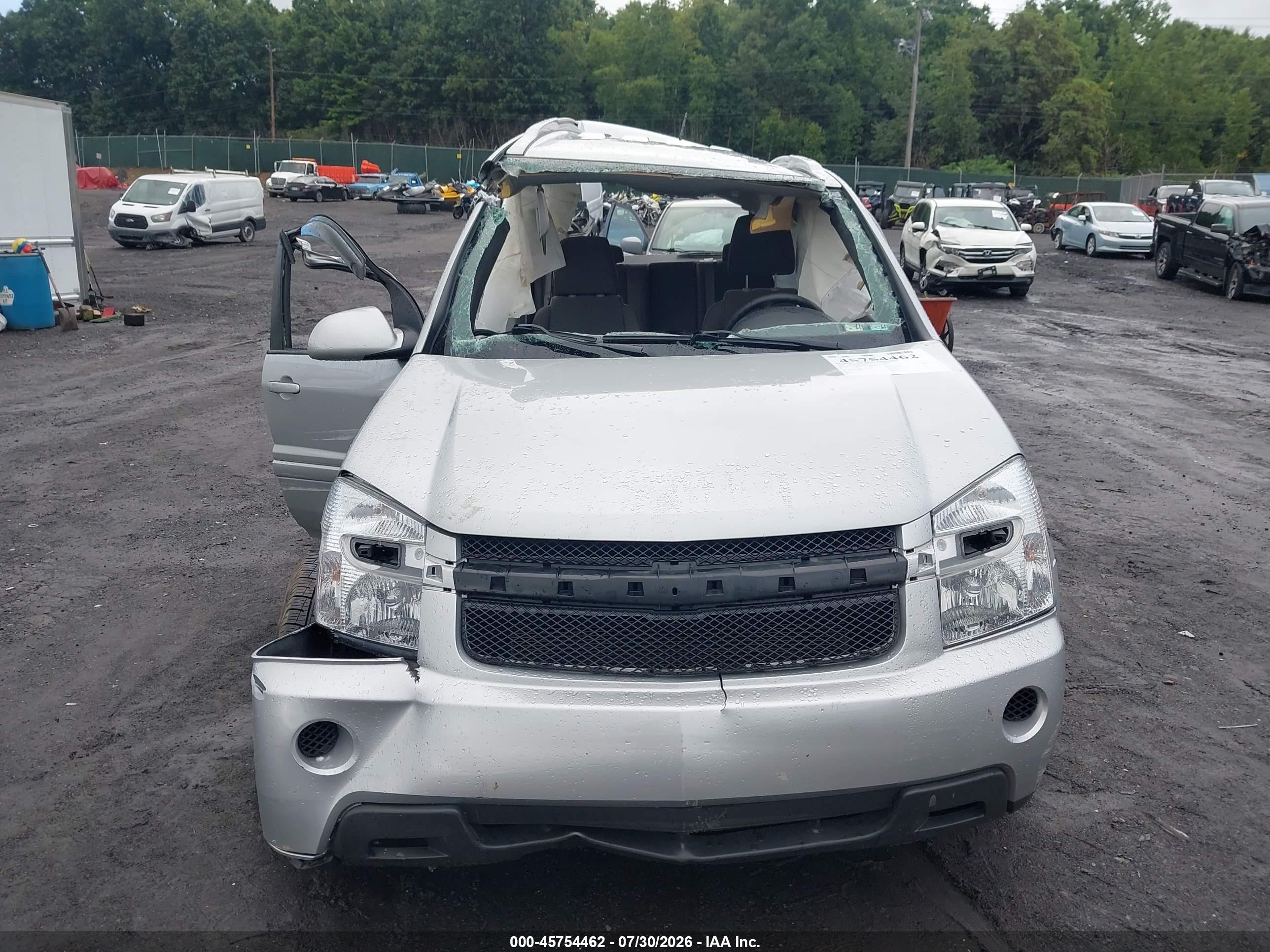 2009 Chevrolet Equinox Lt Silver vin: 2CNDL43F596227104