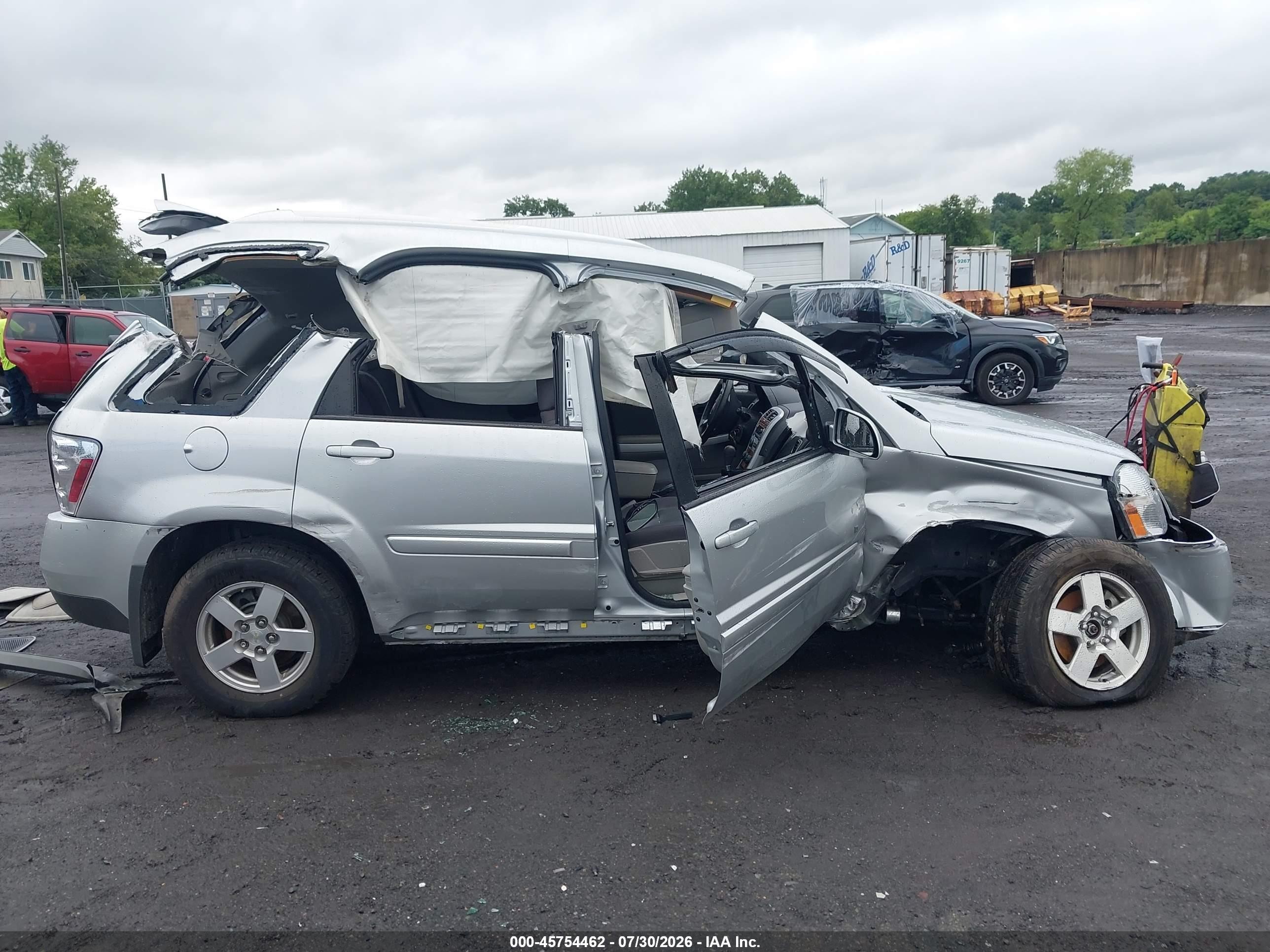 2009 Chevrolet Equinox Lt Silver vin: 2CNDL43F596227104