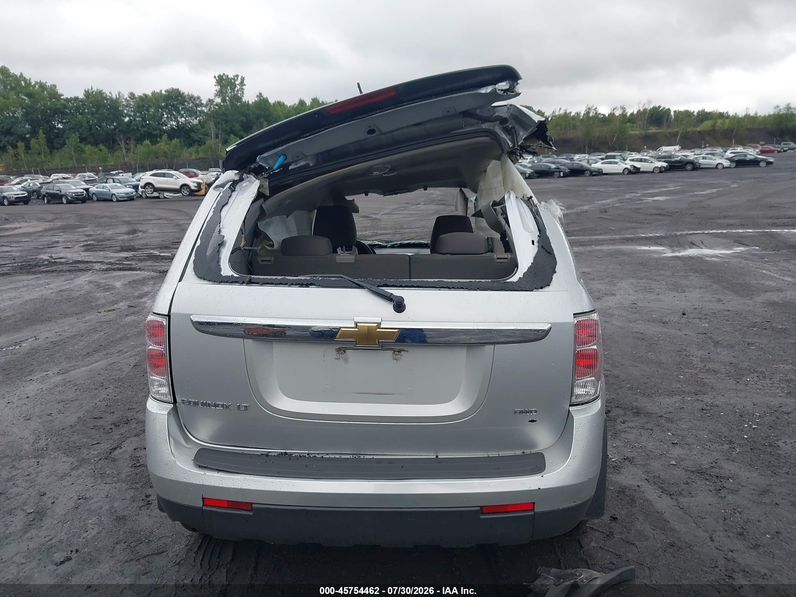 2009 Chevrolet Equinox Lt Silver vin: 2CNDL43F596227104