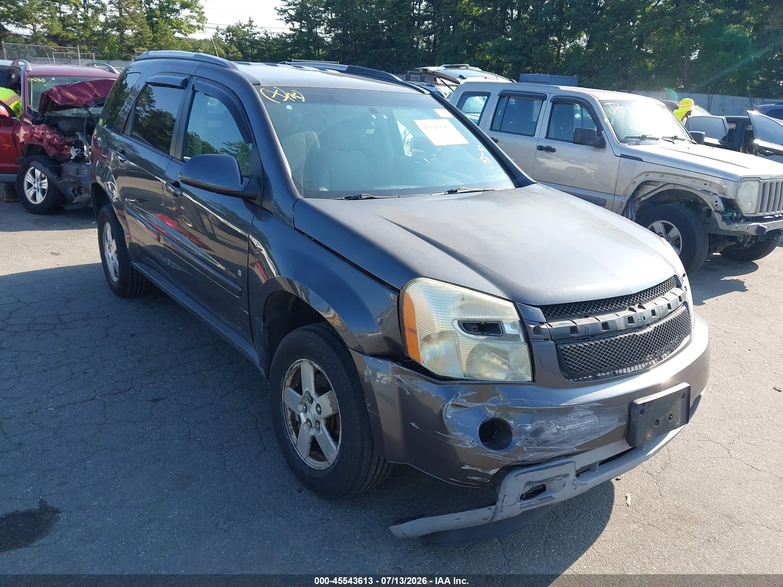 2008 Chevrolet Equinox Lt Brown vin: 2CNDL43F886071574