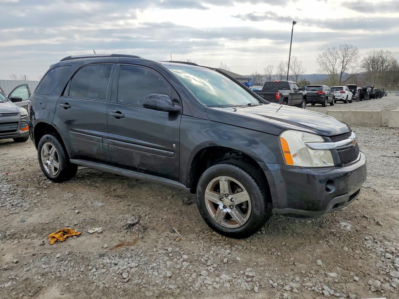 2009 Chevrolet Equinox Lt Черный vin: 2CNDL43F896252384