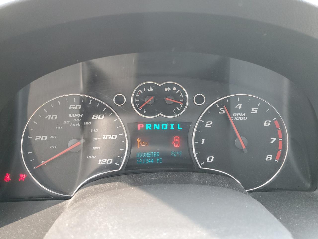2009 Chevrolet Equinox Lt Черный vin: 2CNDL43F896252384 Damage: Warning Light - Air Bag, On, Unacceptable