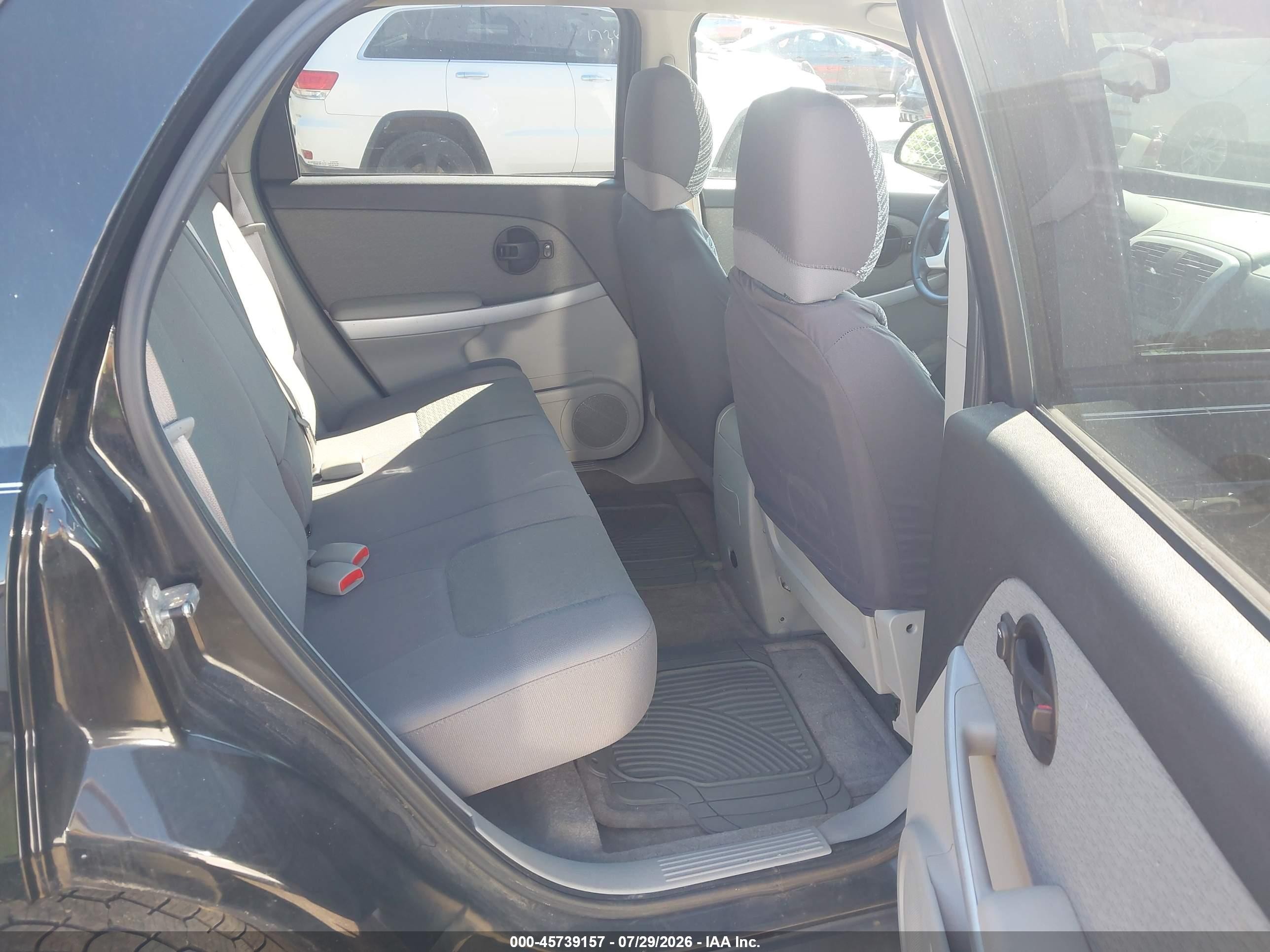 2008 Chevrolet Equinox Lt Black vin: 2CNDL43FX86069079