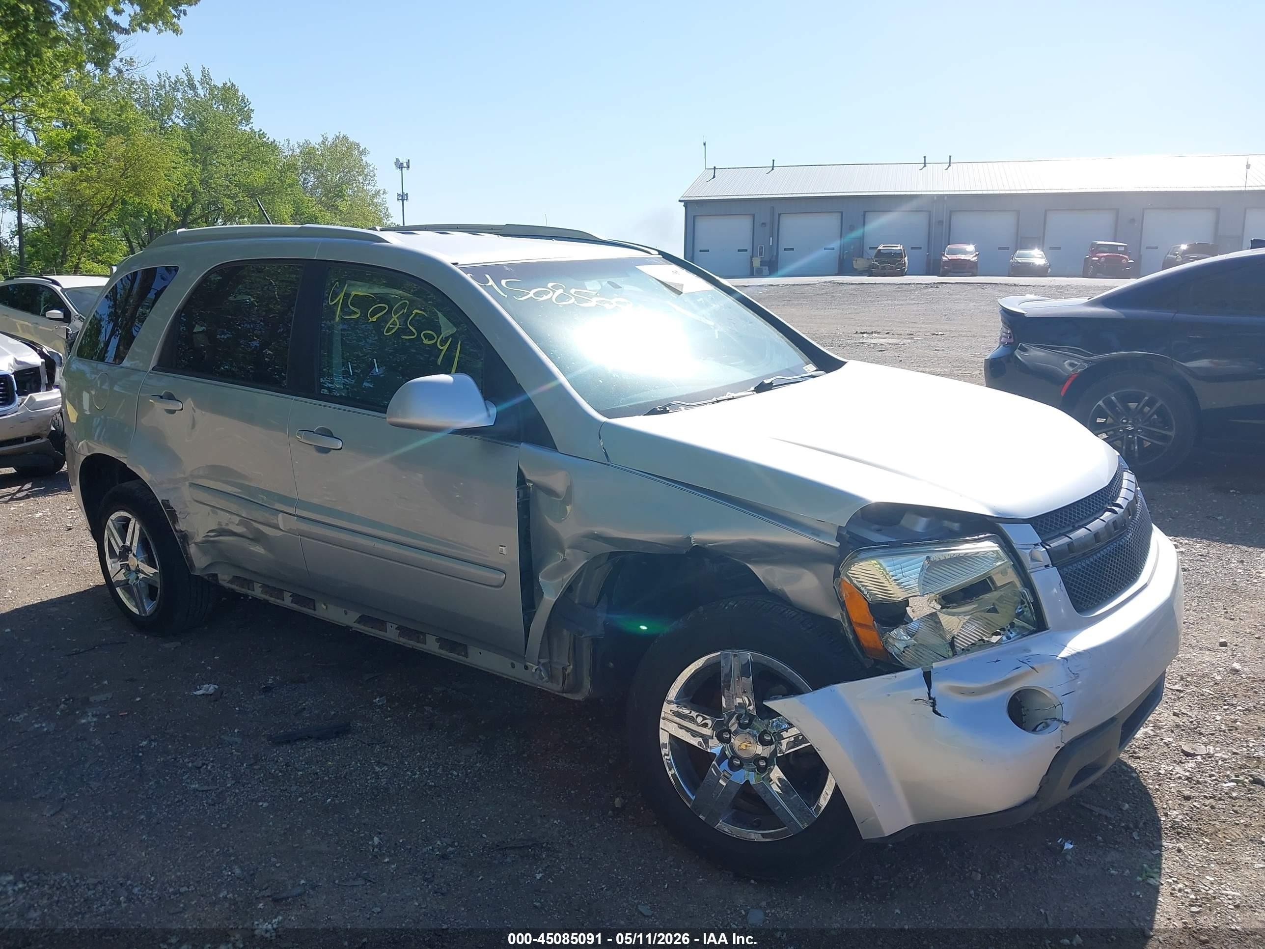 2009 Chevrolet Equinox Lt Silver vin: 2CNDL43FX96209813