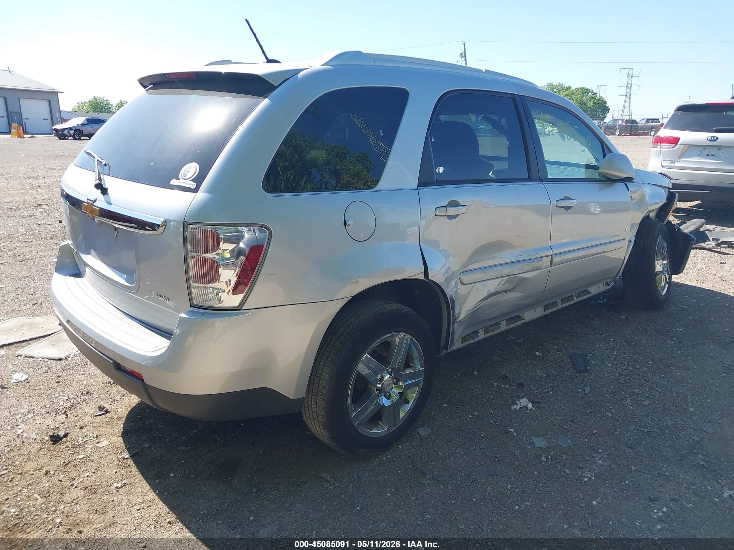 2009 Chevrolet Equinox Lt Silver vin: 2CNDL43FX96209813