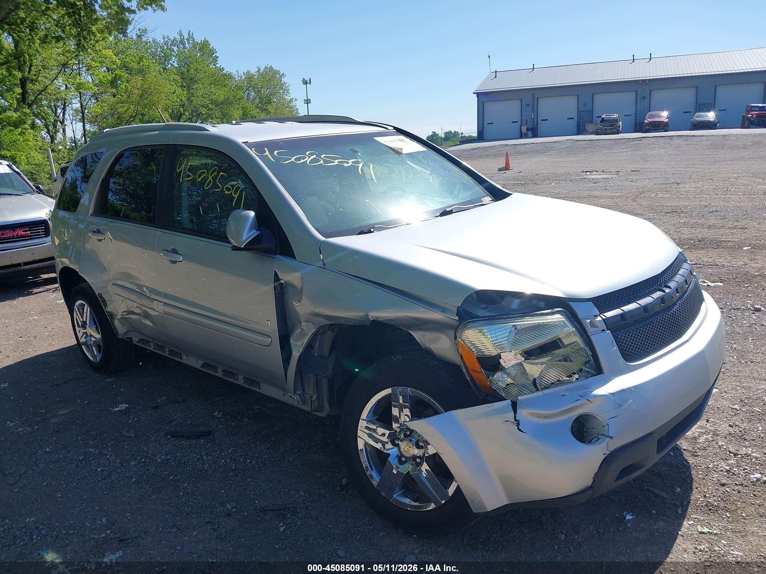 2009 Chevrolet Equinox Lt Silver vin: 2CNDL43FX96209813