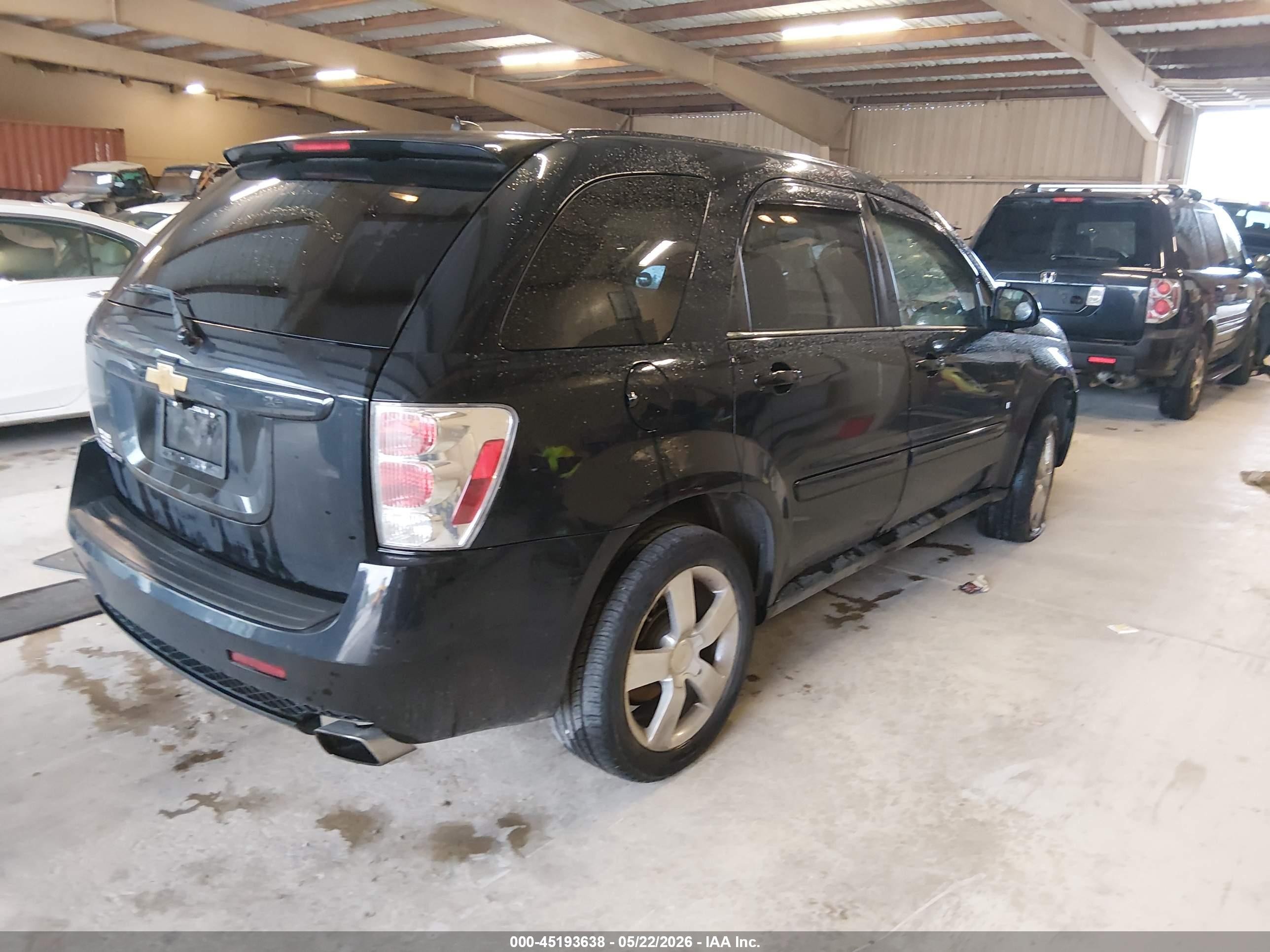 2008 Chevrolet Equinox Sport Black vin: 2CNDL537486010981