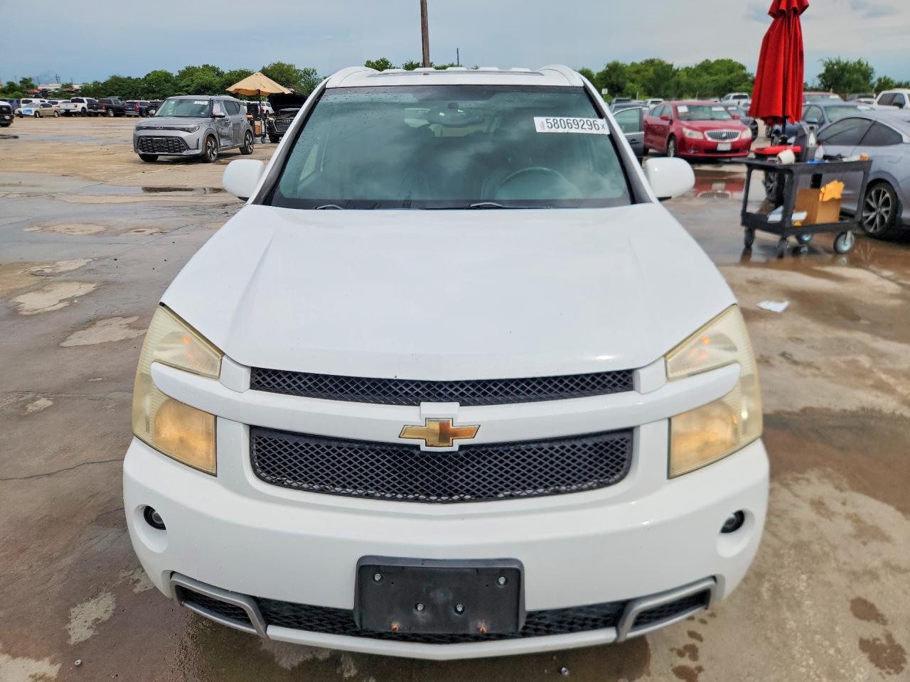 2008 Chevrolet Equinox Sport White vin: 2CNDL537486014318