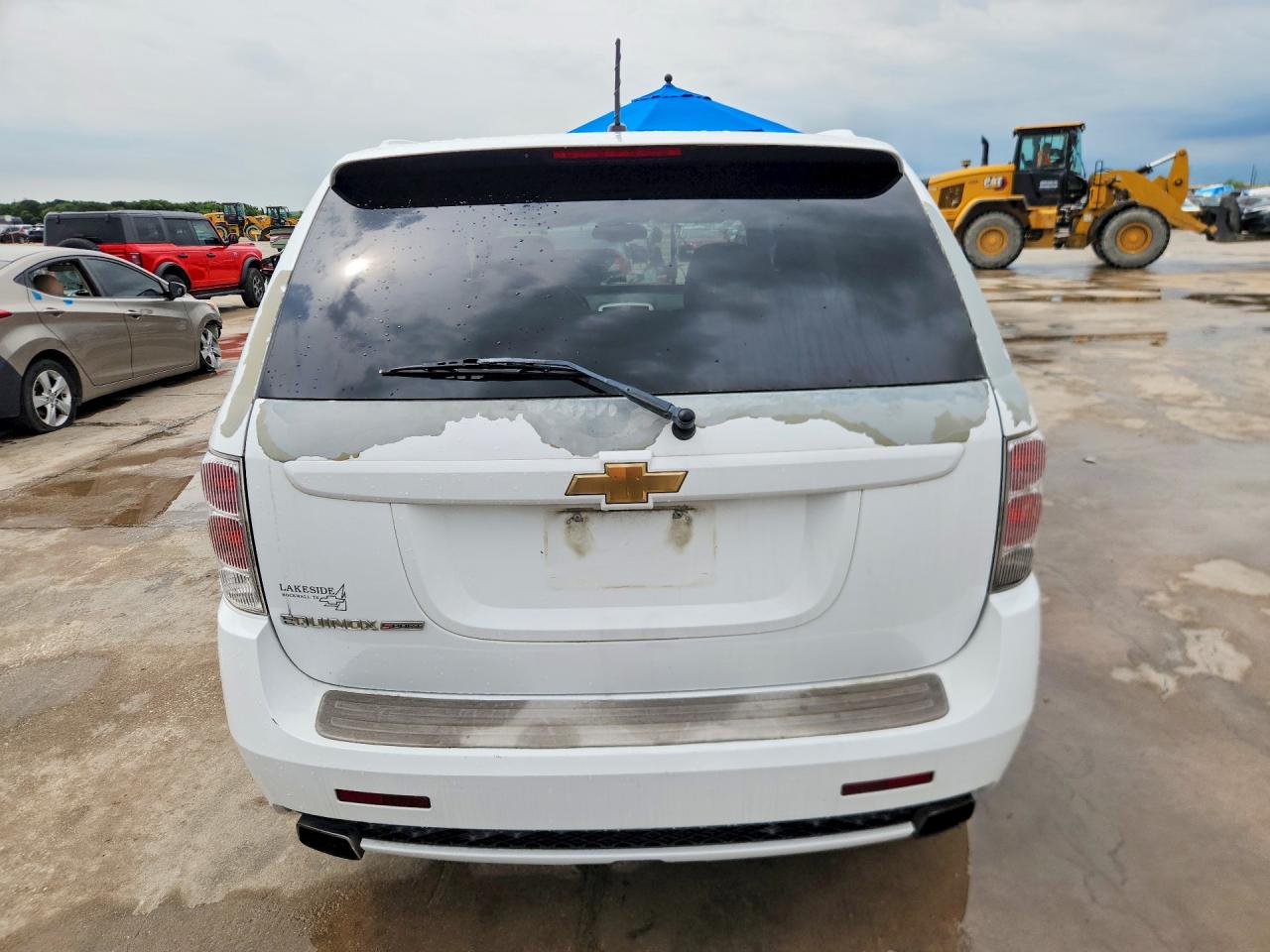 2008 Chevrolet Equinox Sport White vin: 2CNDL537486014318