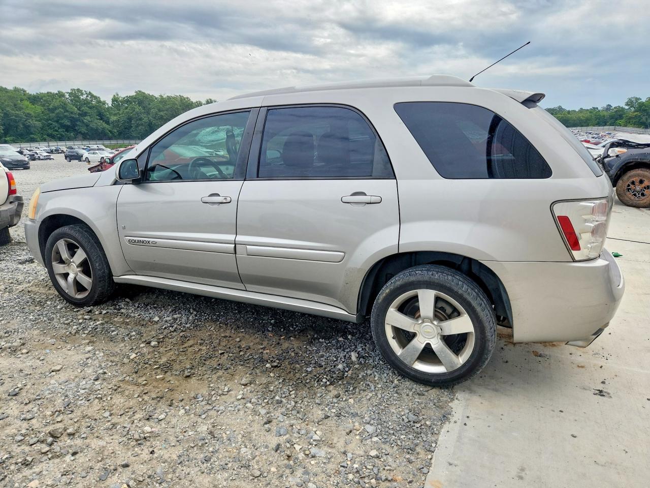 2008 Chevrolet Equinox Sport Silver vin: 2CNDL537886024754