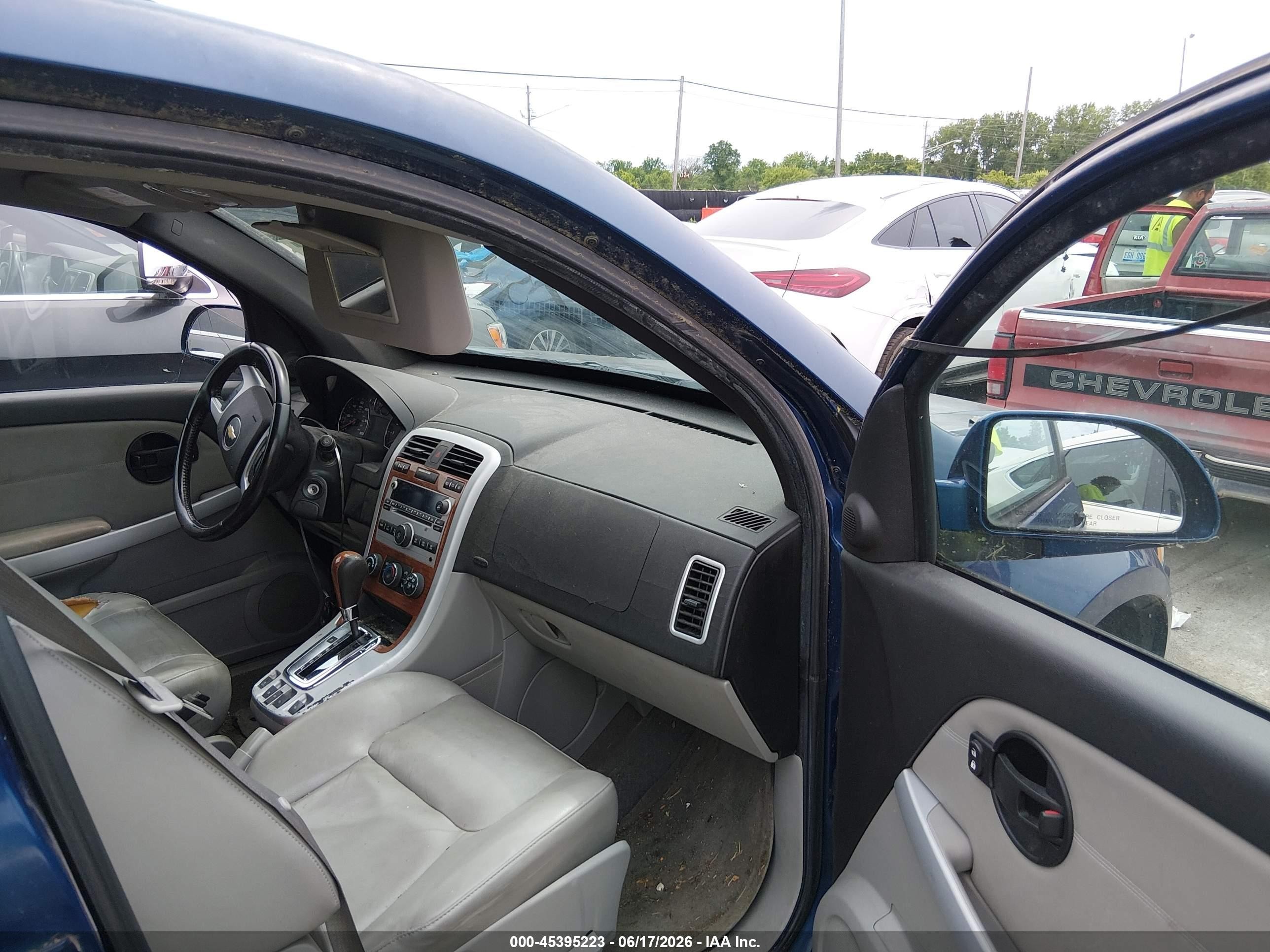 2009 Chevrolet Equinox Lt Blue vin: 2CNDL53F096208496
