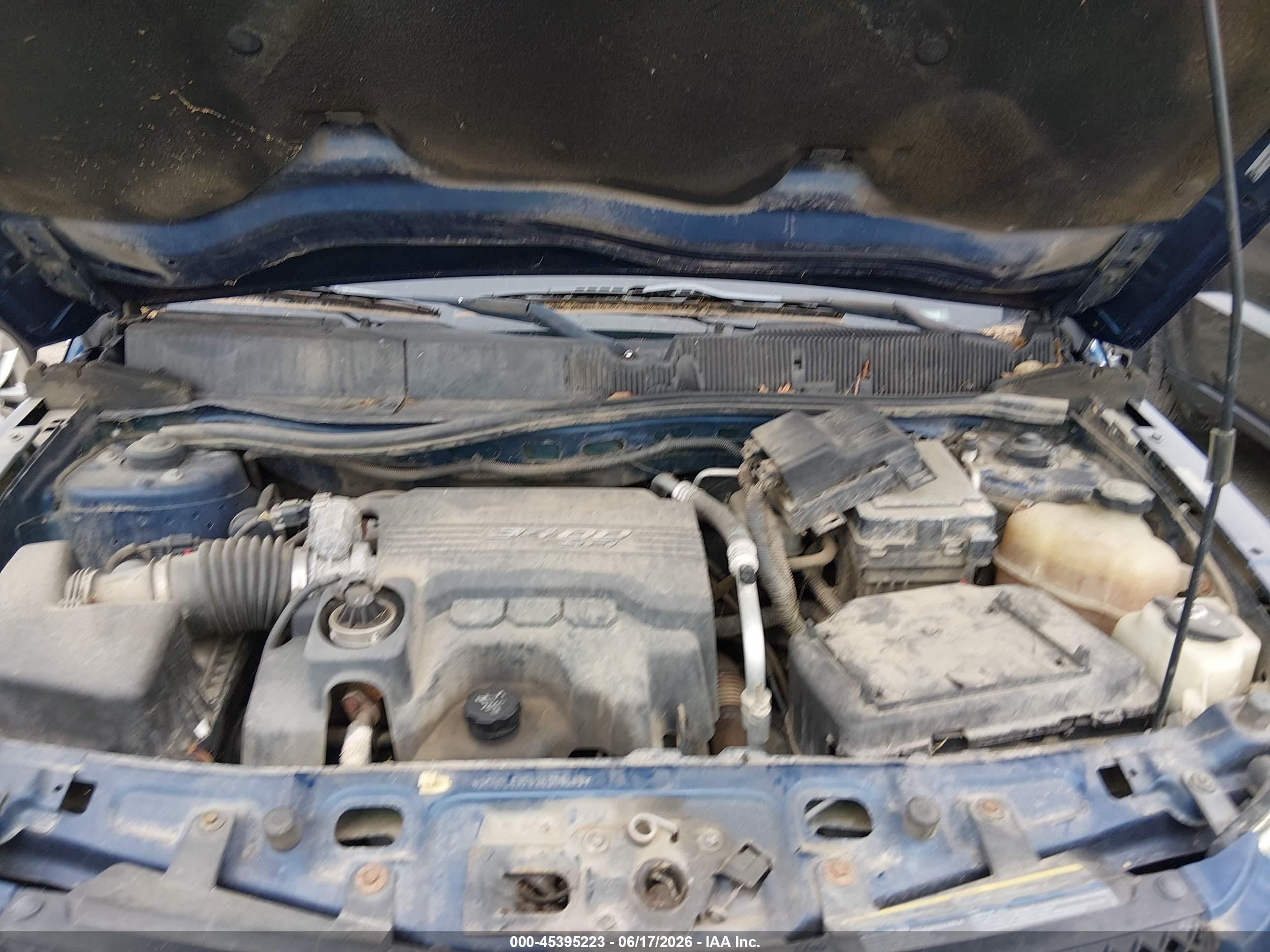 2009 Chevrolet Equinox Lt Blue vin: 2CNDL53F096208496
