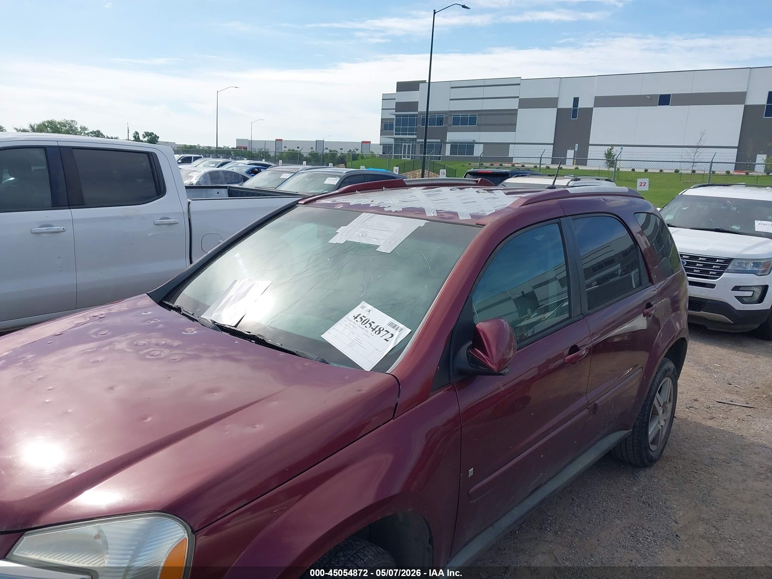 2009 Chevrolet Equinox Lt Burgundy vin: 2CNDL53F196251650