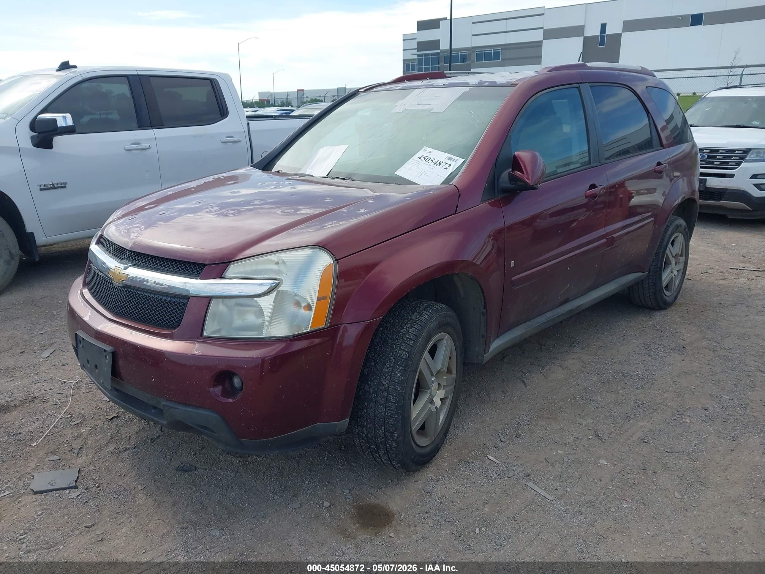 2009 Chevrolet Equinox Lt Burgundy vin: 2CNDL53F196251650