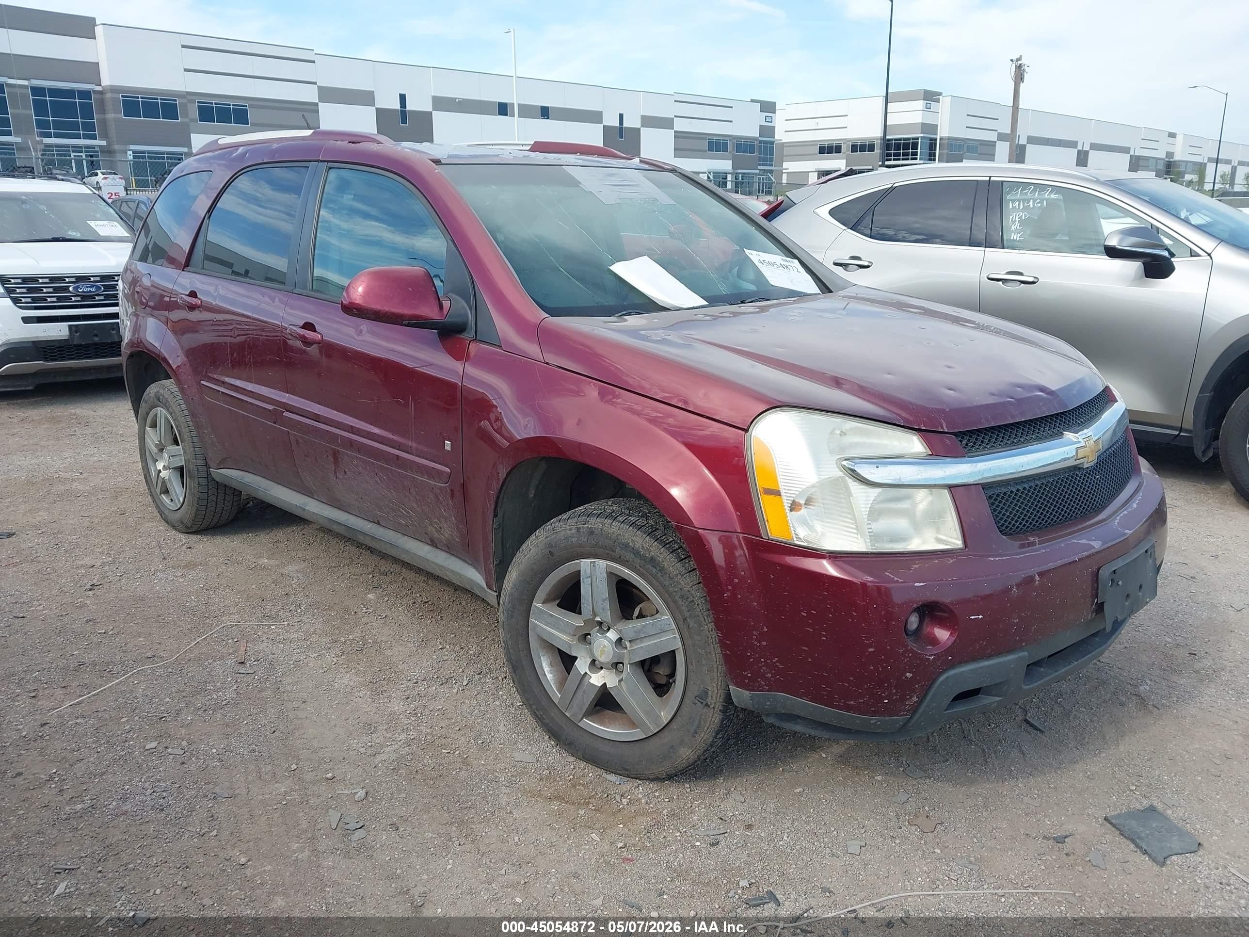 2009 Chevrolet Equinox Lt Burgundy vin: 2CNDL53F196251650