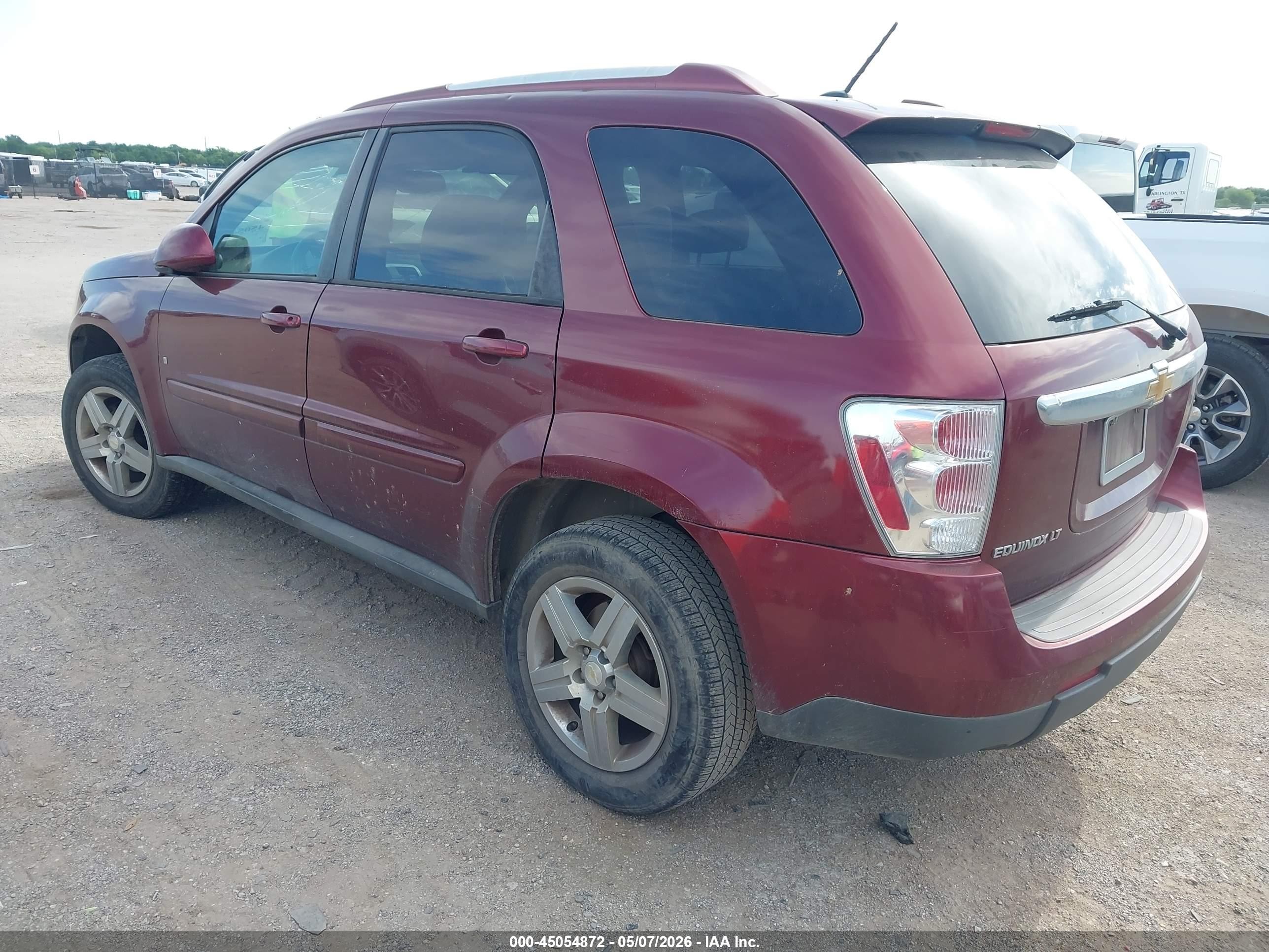 2009 Chevrolet Equinox Lt Burgundy vin: 2CNDL53F196251650