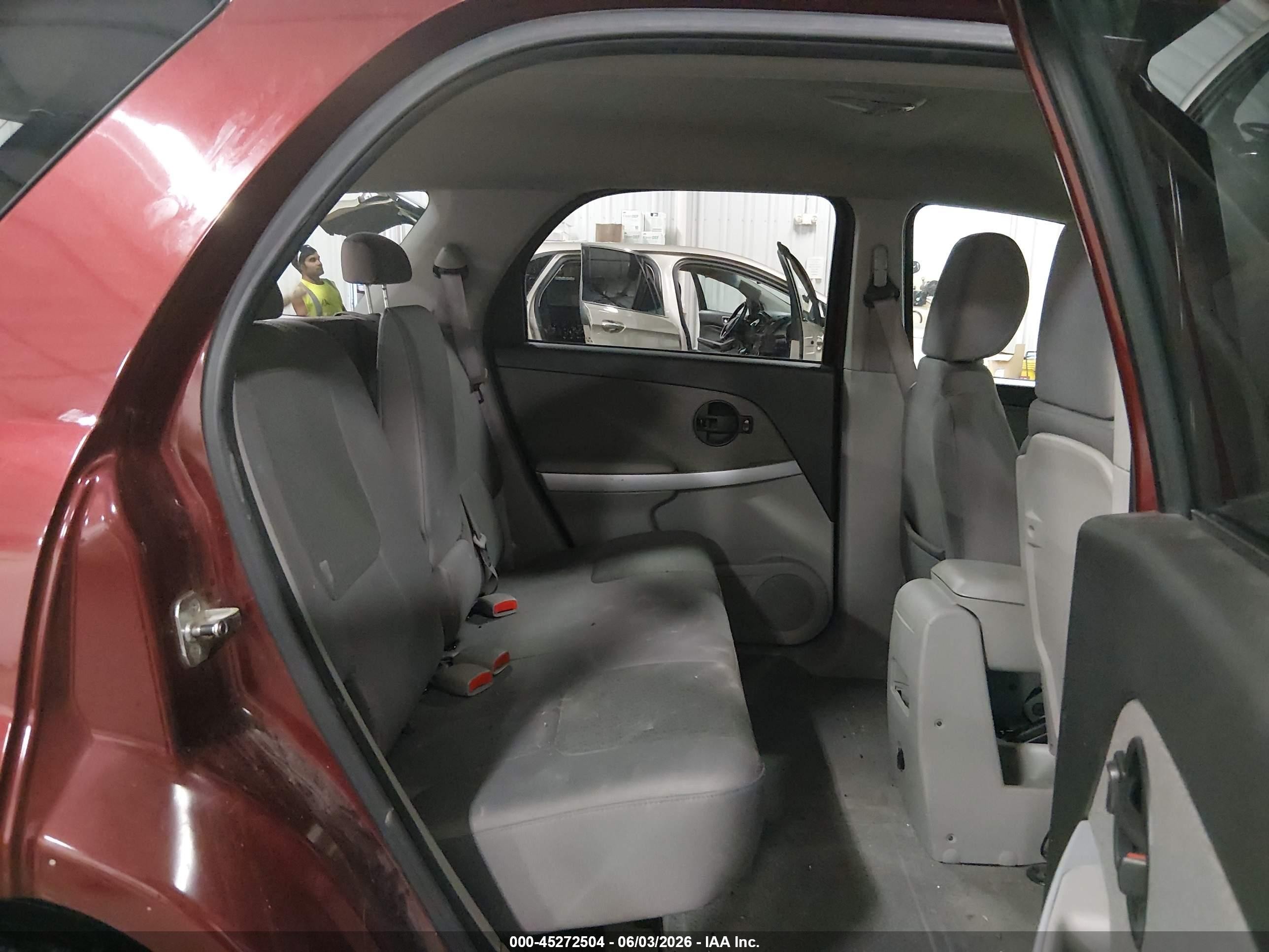 2008 Chevrolet Equinox Lt Maroon vin: 2CNDL53F286325155