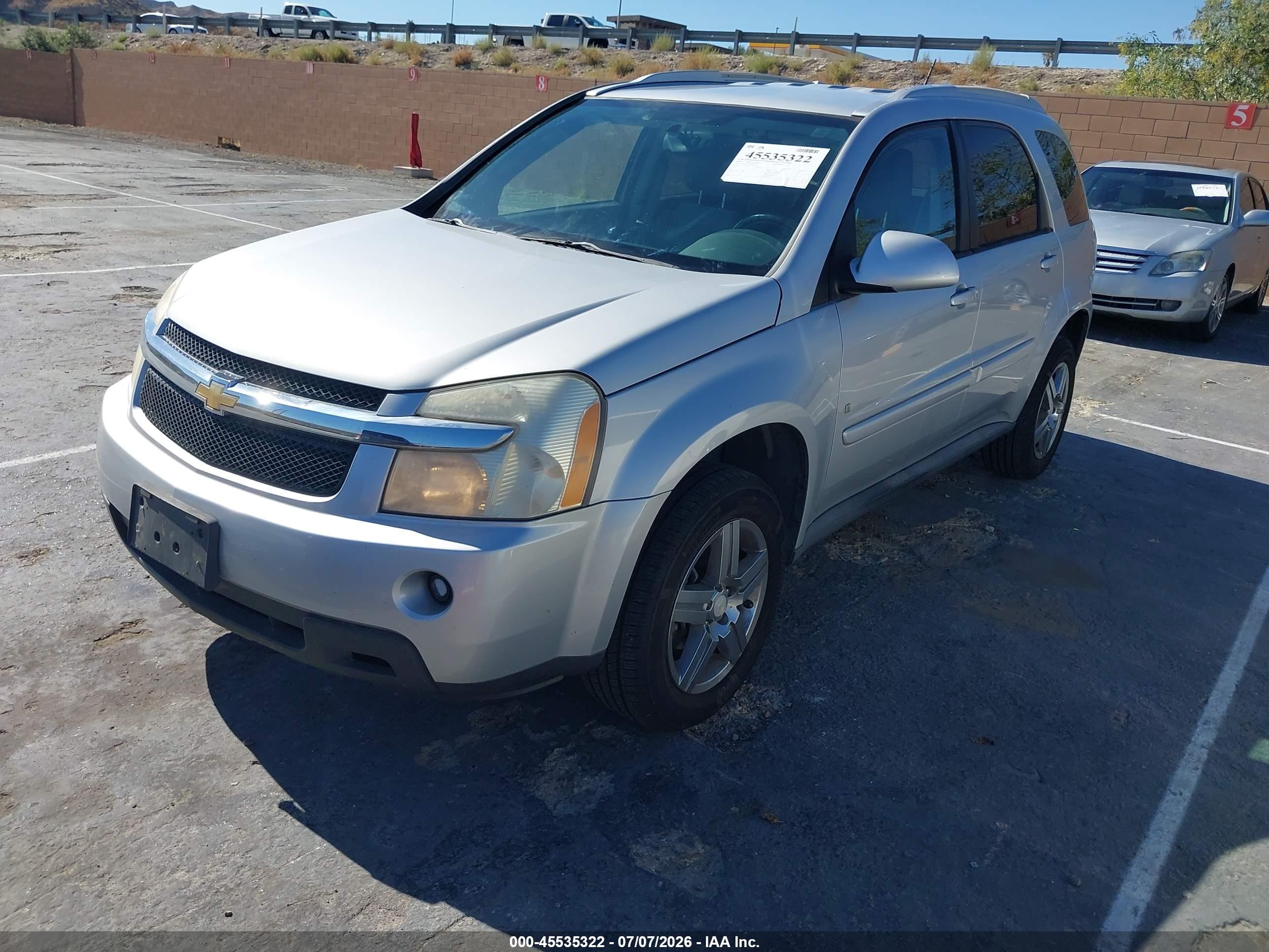 2009 Chevrolet Equinox Lt Silver vin: 2CNDL53F296242326