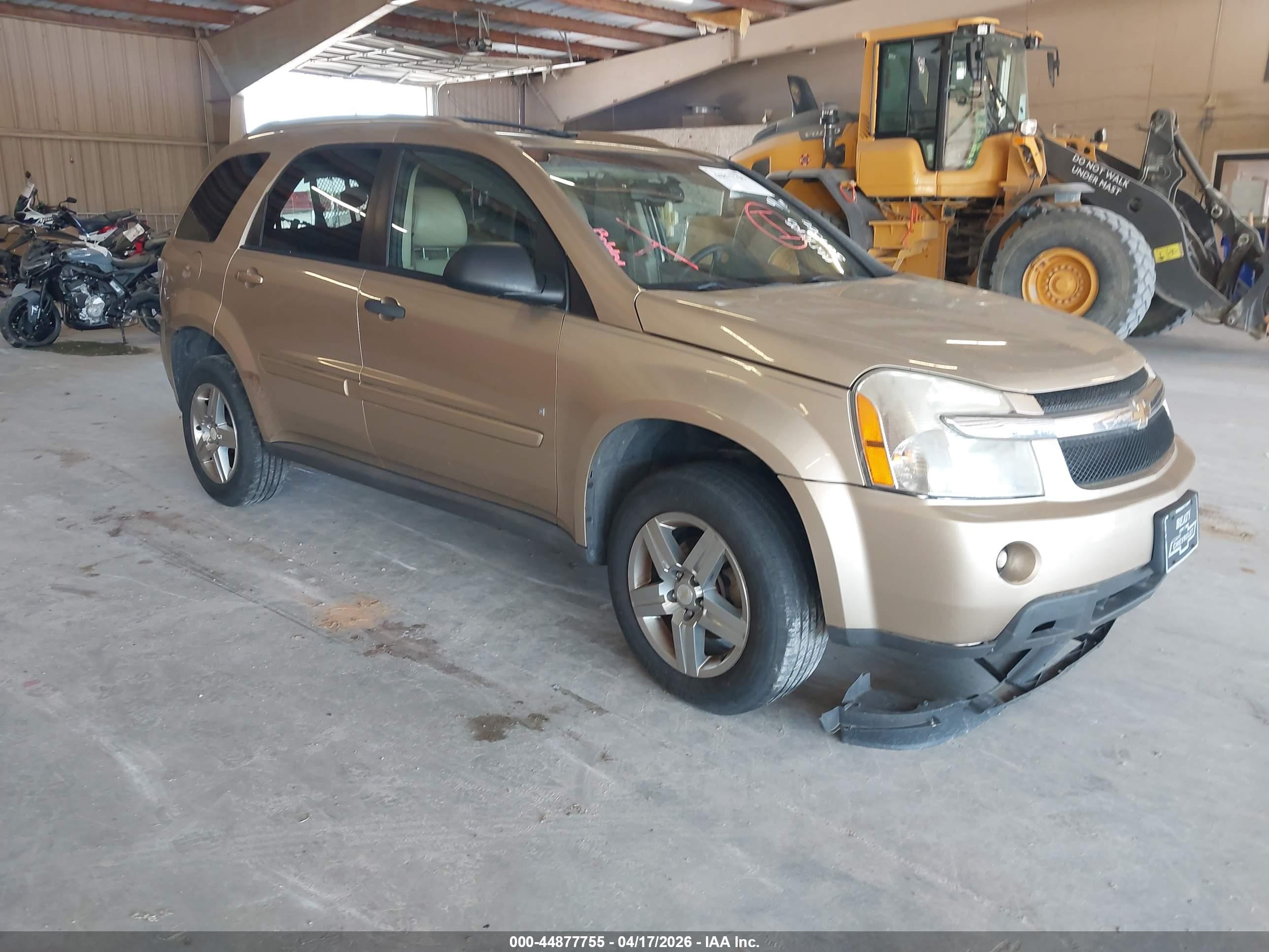 2008 Chevrolet Equinox Lt Gold vin: 2CNDL53F386309580