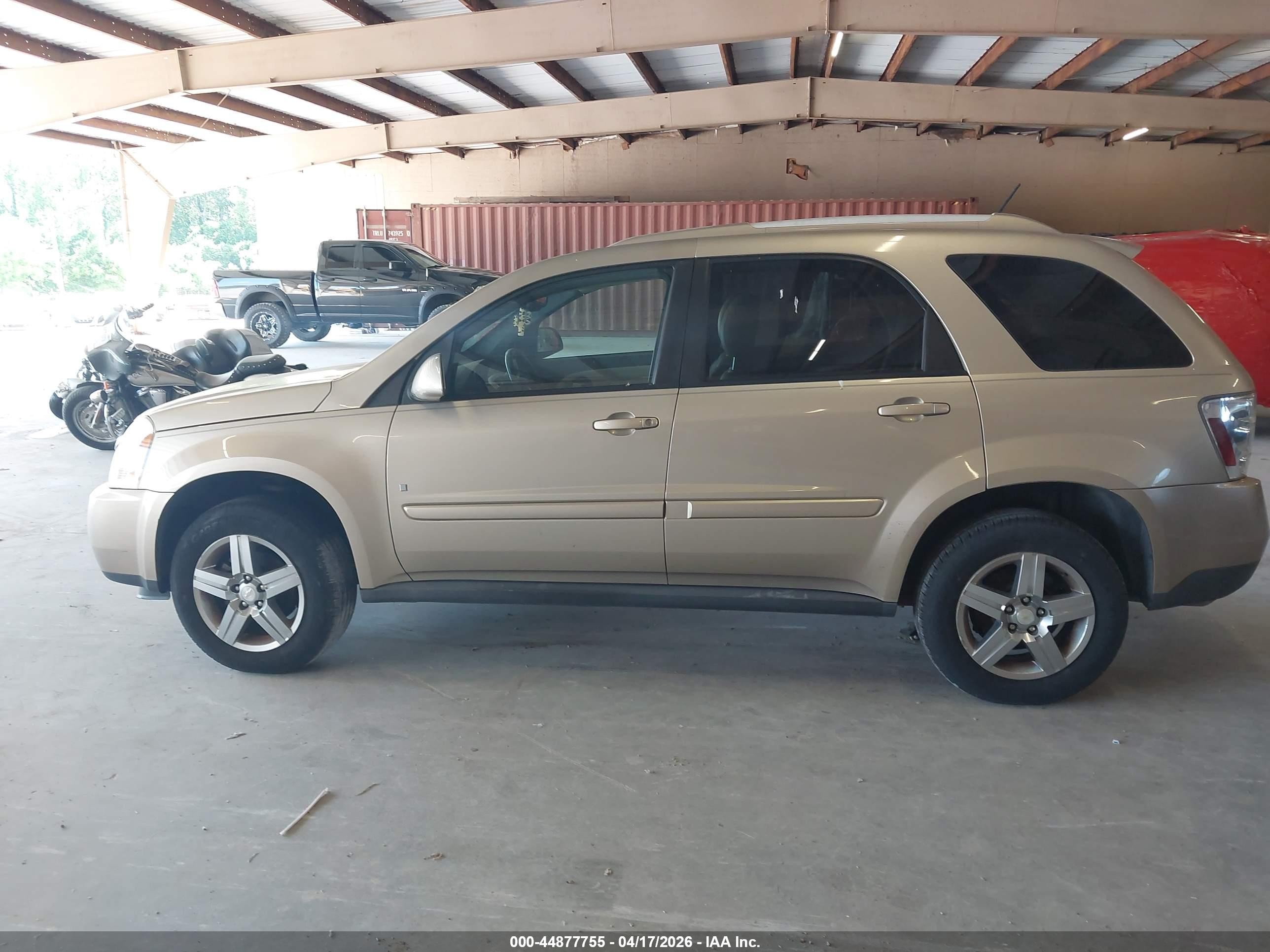 2008 Chevrolet Equinox Lt Gold vin: 2CNDL53F386309580