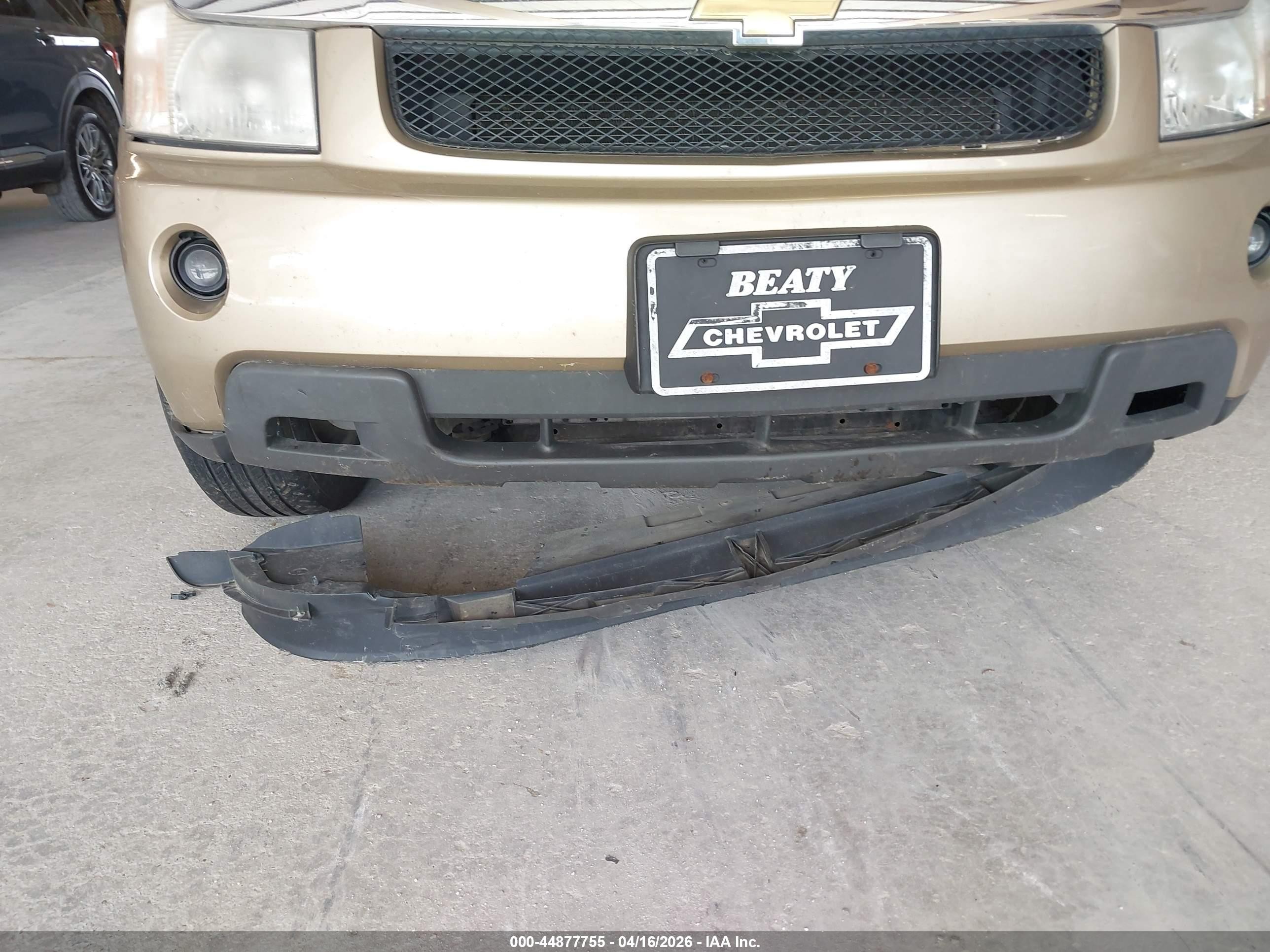 2008 Chevrolet Equinox Lt Gold vin: 2CNDL53F386309580